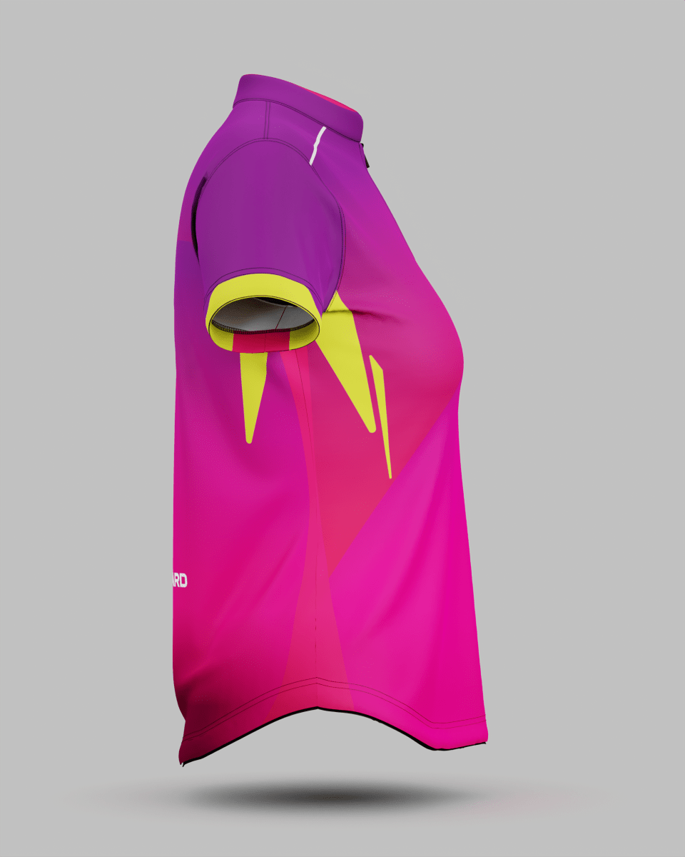 Womens Moscow 2.0 1/4 Zip Pro Collar Jersey With Pocket - Onboard Sportswear