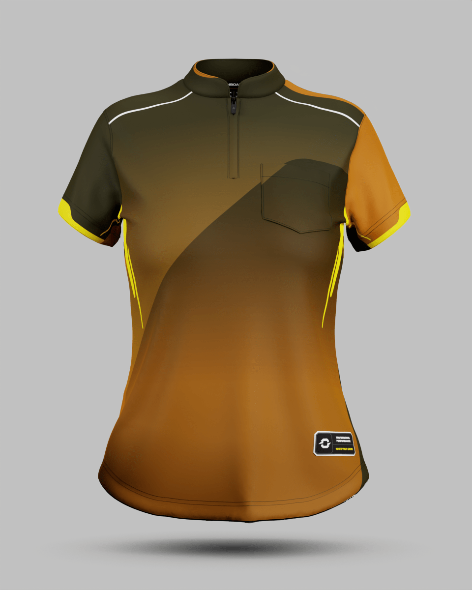 Womens Moscow 2.0 1/4 Zip Pro Collar Jersey With Pocket - Onboard Sportswear
