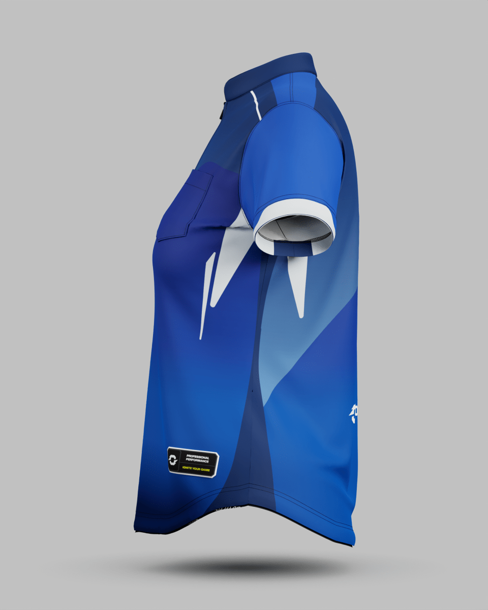 Womens Moscow 2.0 1/4 Zip Pro Collar Jersey With Pocket - Onboard Sportswear