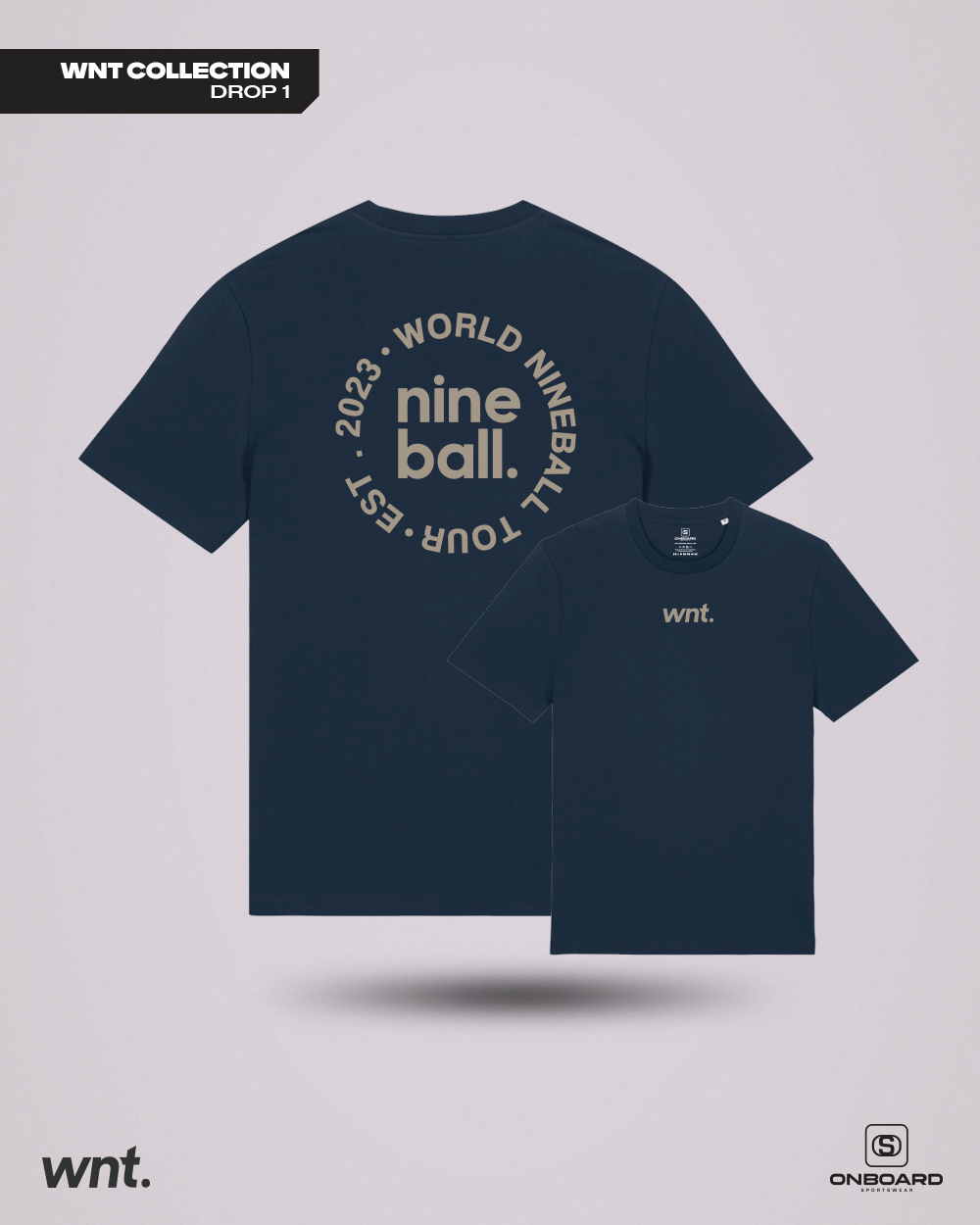 WNT Essential Tee Navy