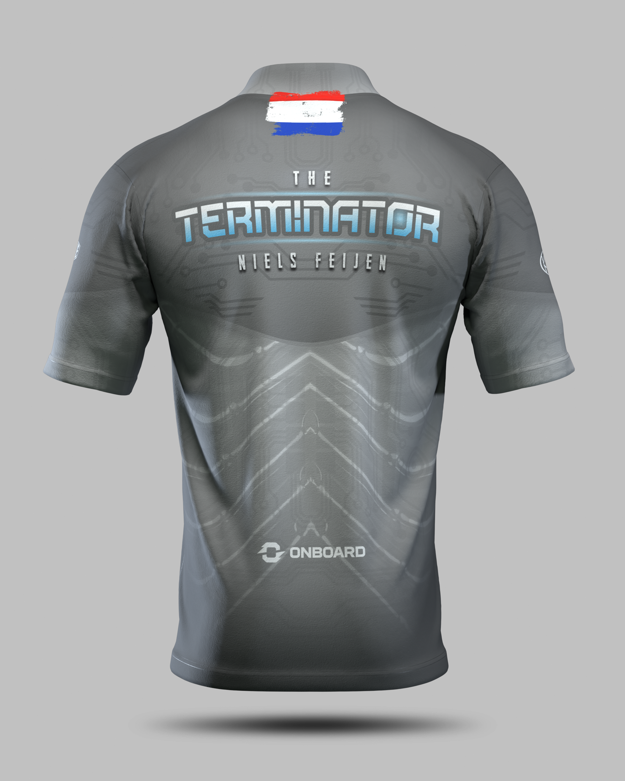 Niels "The Terminator" Feijen Jersey Grey