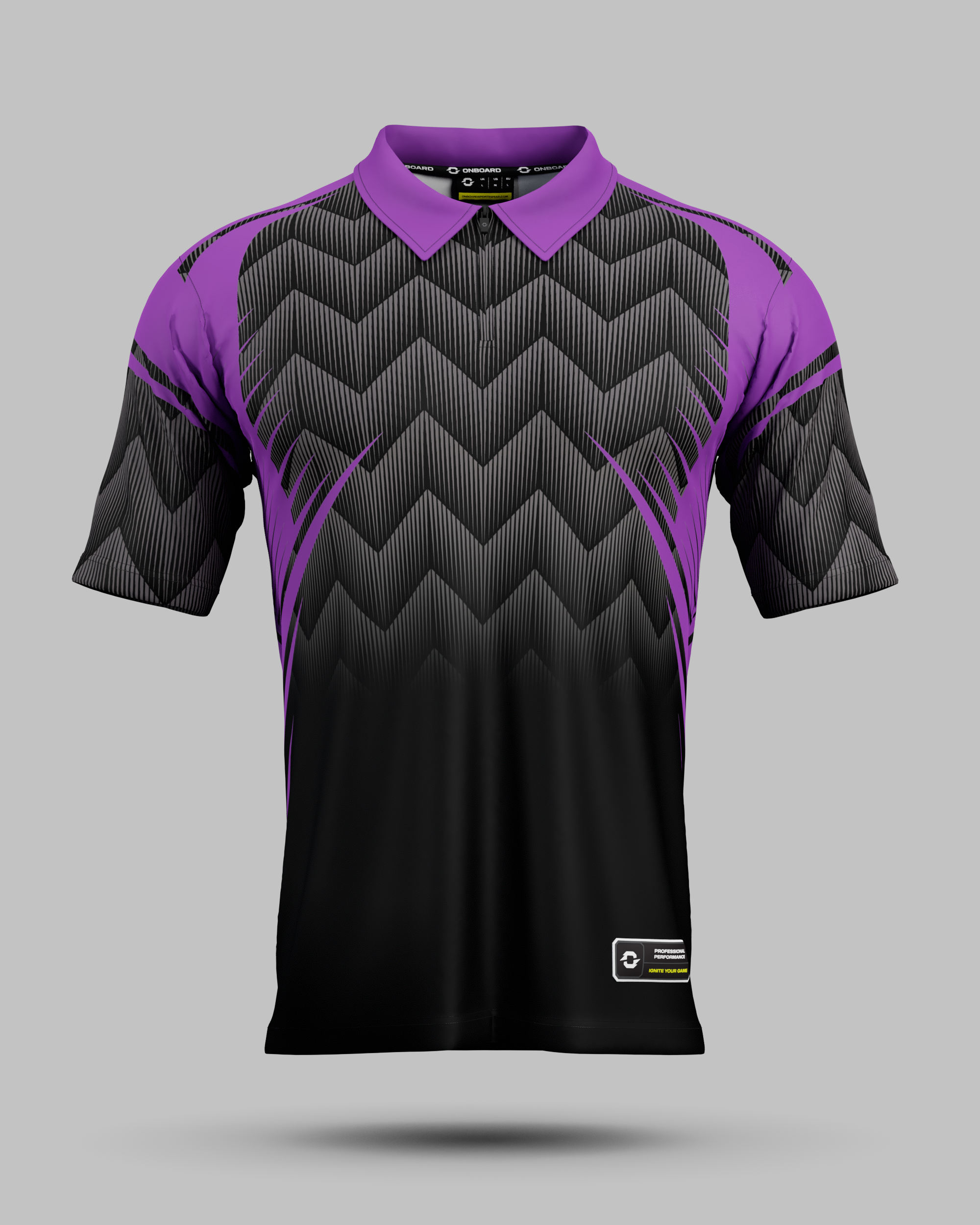Nevada 1/4 Zip Polo Collar Jersey
