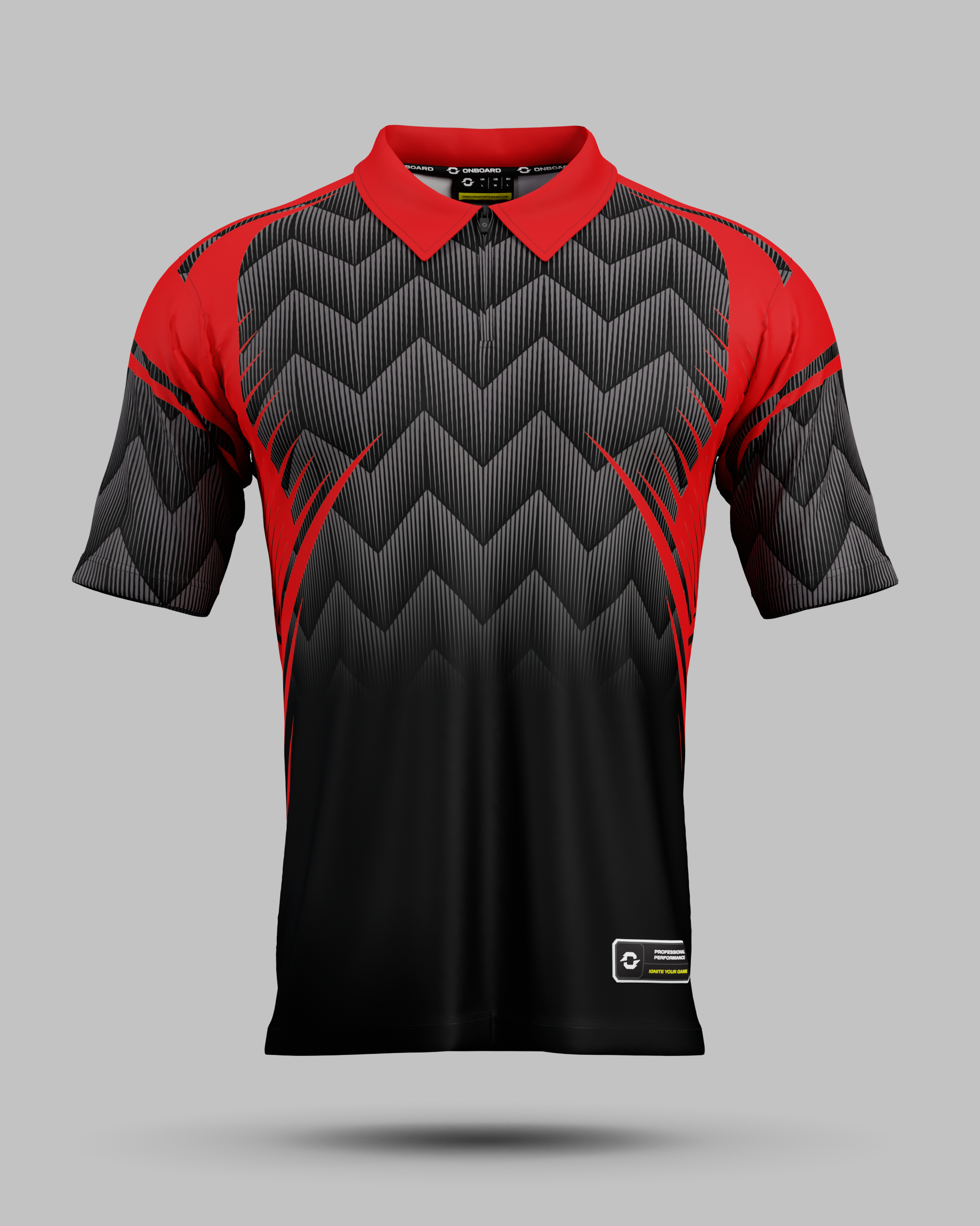 Nevada 1/4 Zip Polo Collar Jersey