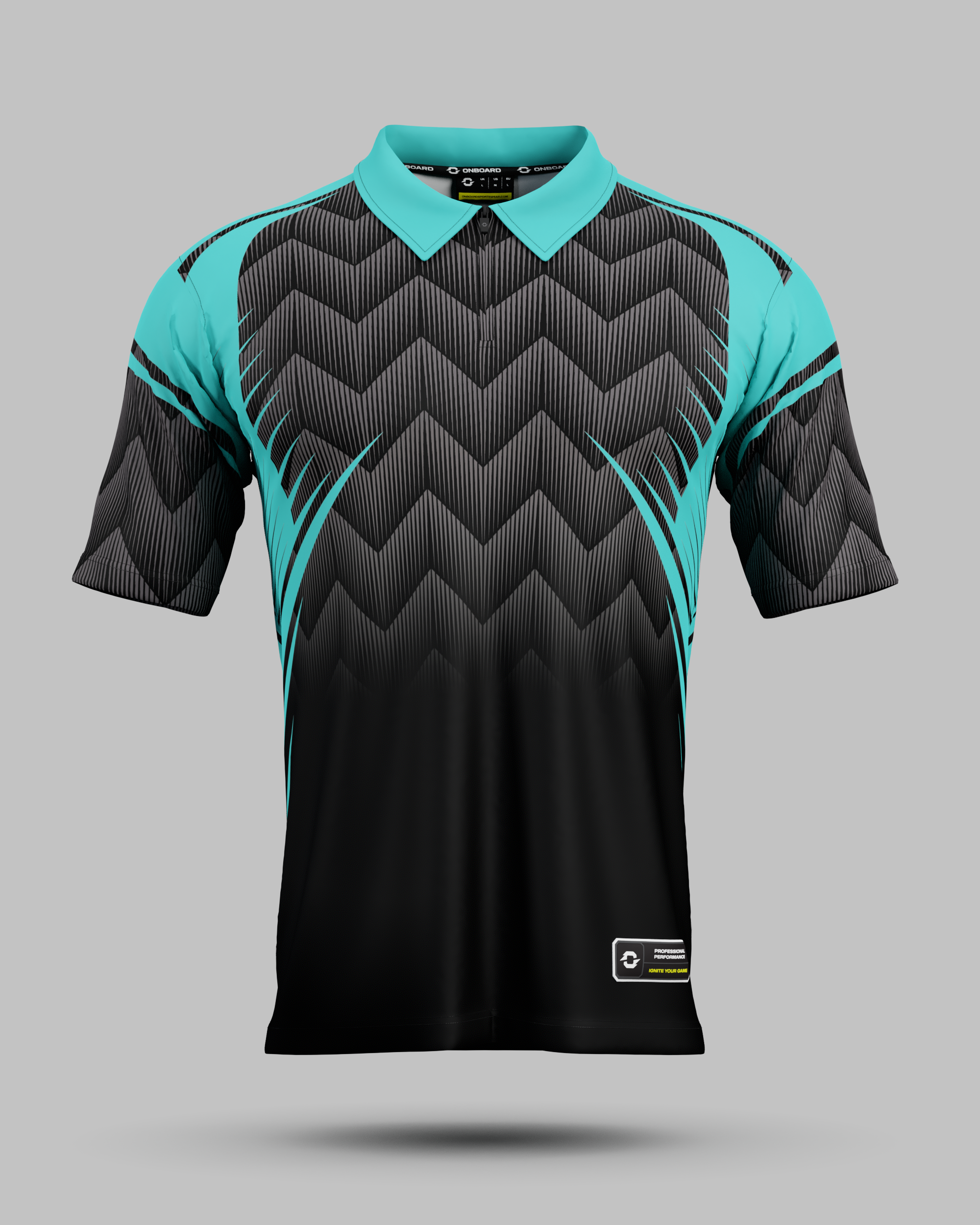 Nevada 1/4 Zip Polo Collar Jersey