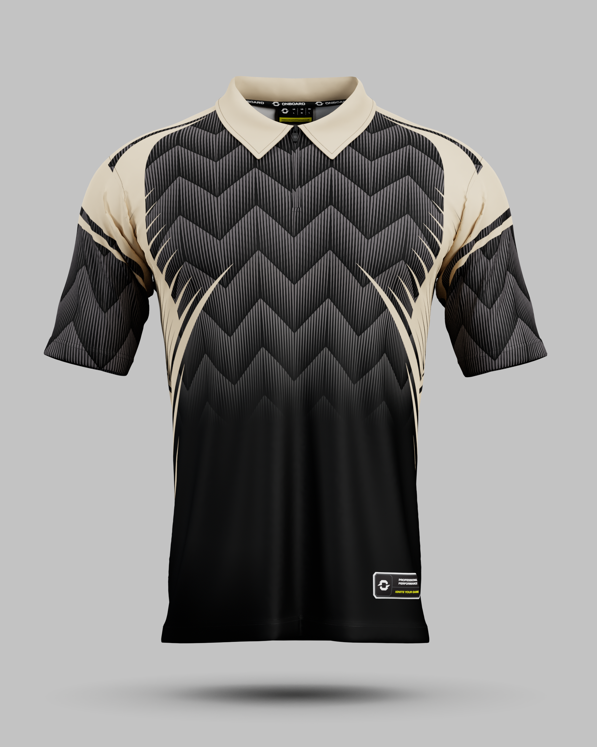 Nevada 1/4 Zip Polo Collar Jersey