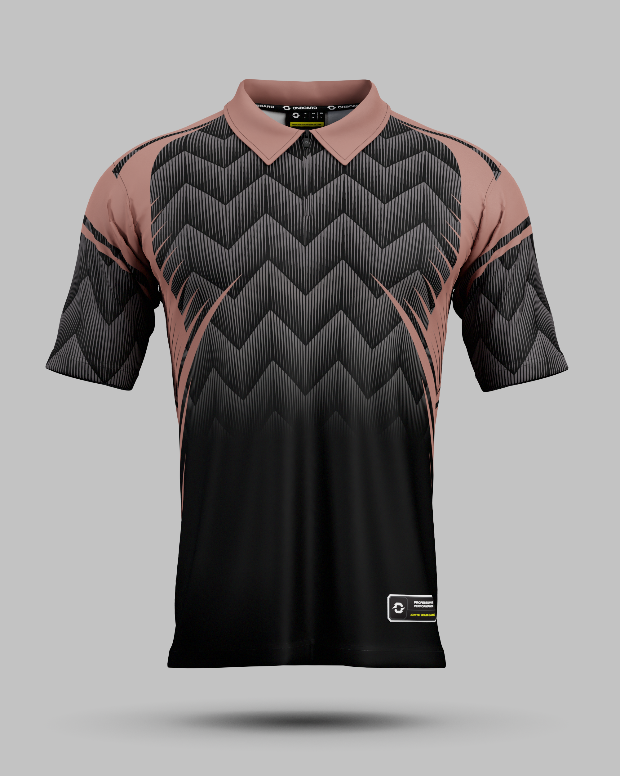 Nevada 1/4 Zip Polo Collar Jersey