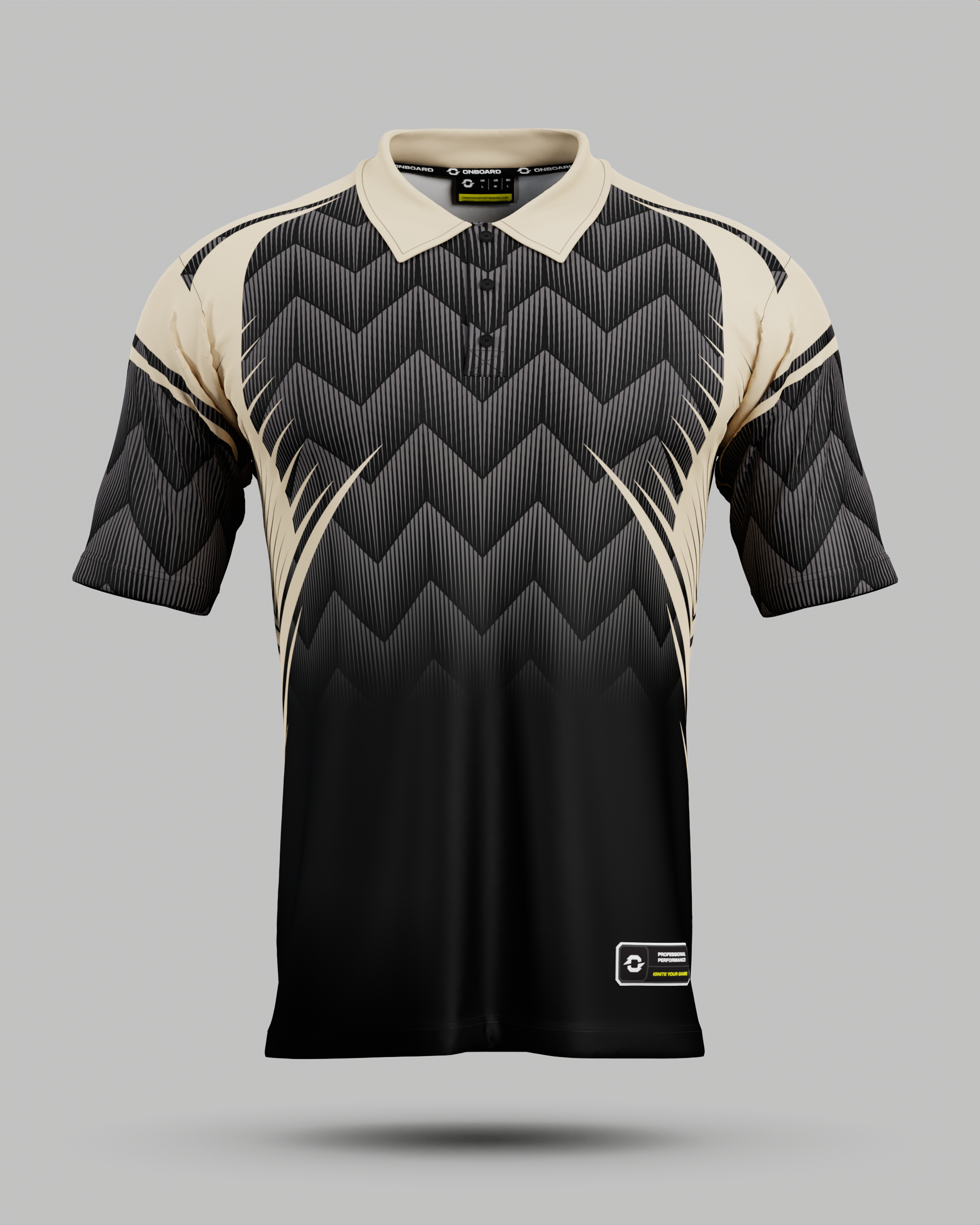 Youth Nevada 3 Button Polo Collar Jersey