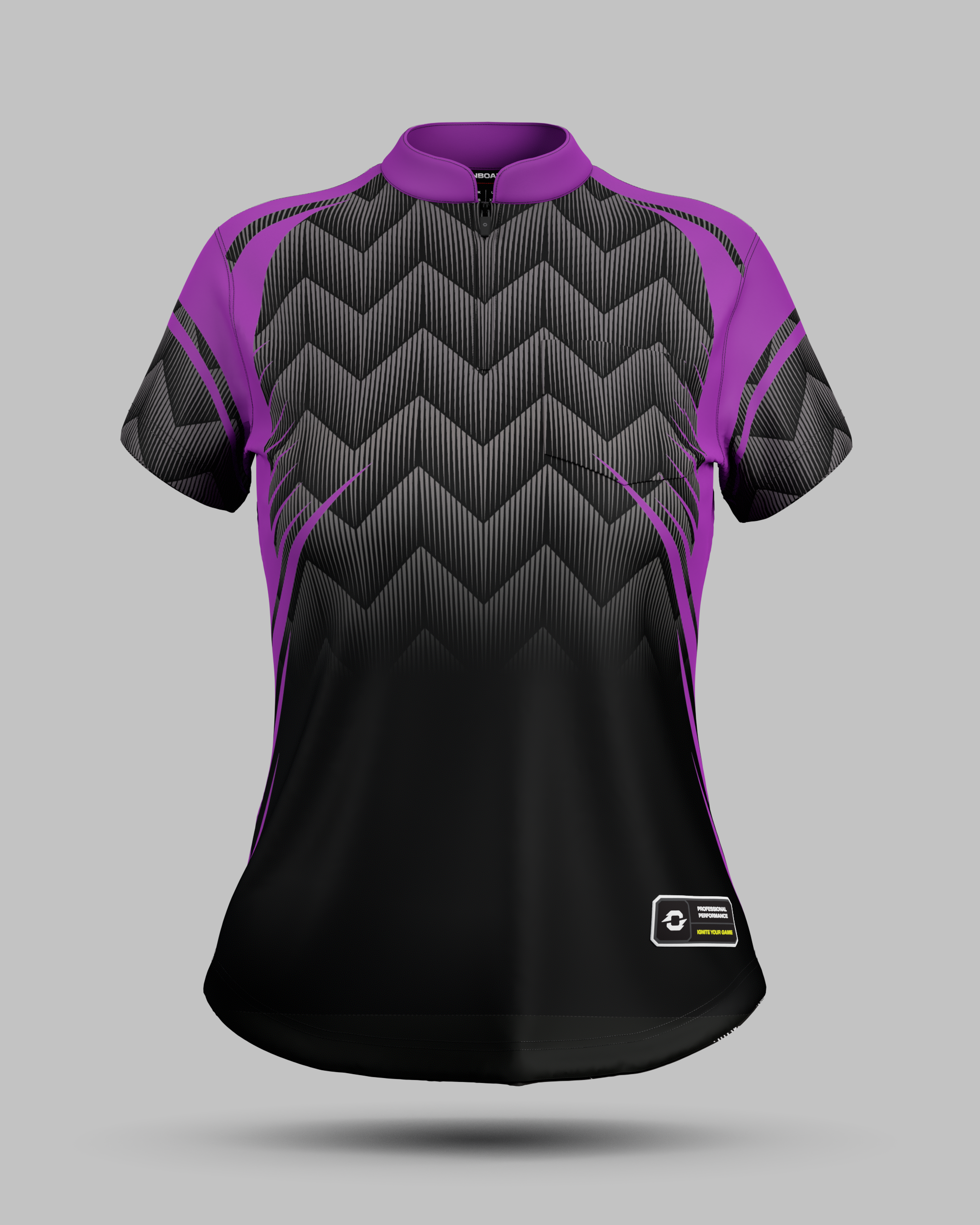 Womens Nevada 1/4 Zip Pro Collar Jersey
