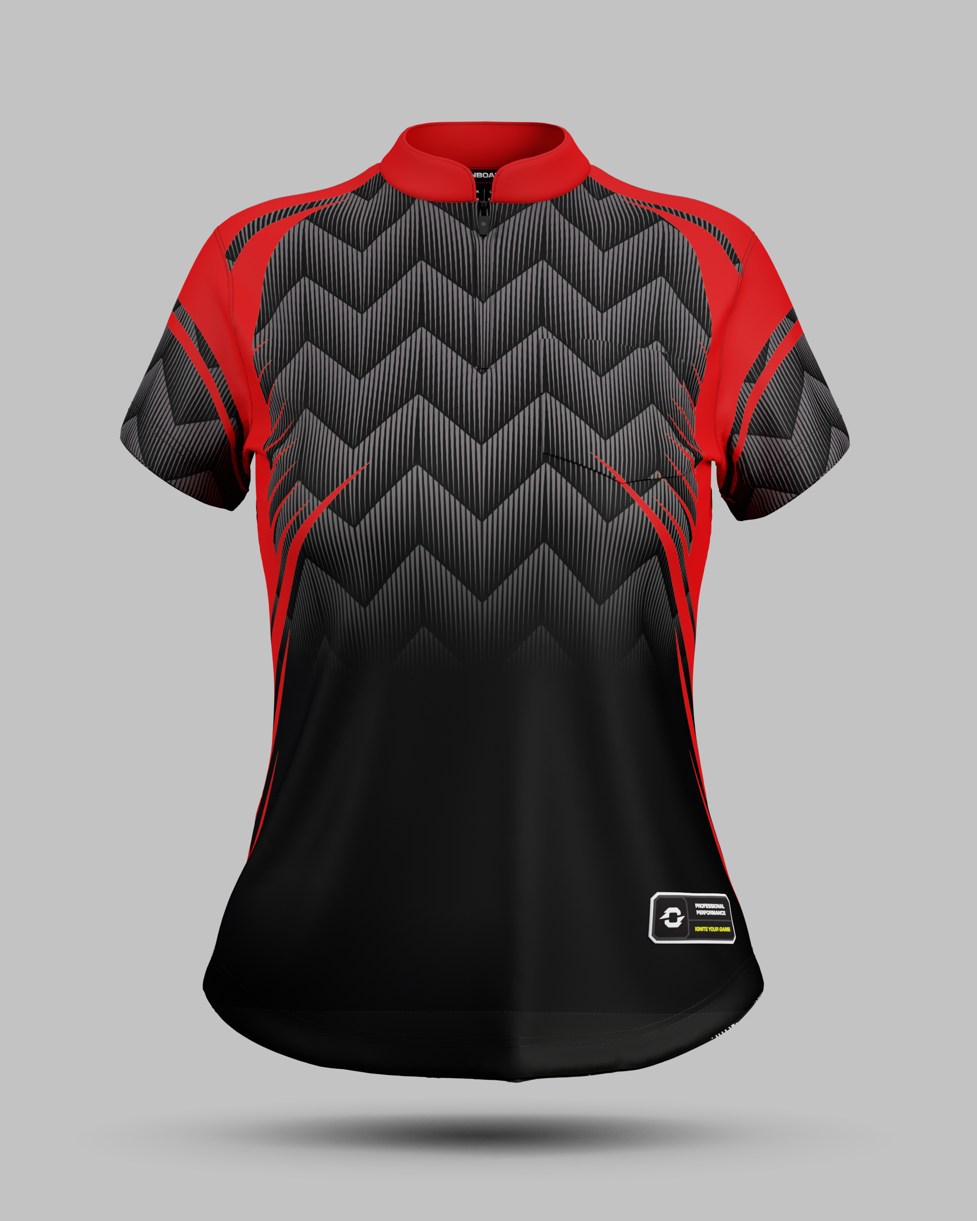 Womens Nevada 1/4 Zip Pro Collar Jersey