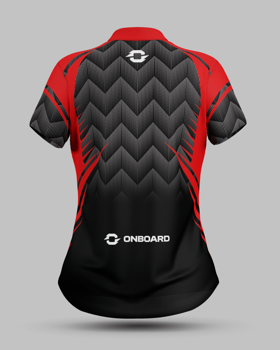 Womens Nevada 1/4 Zip Pro Collar Jersey - Onboard Sportswear