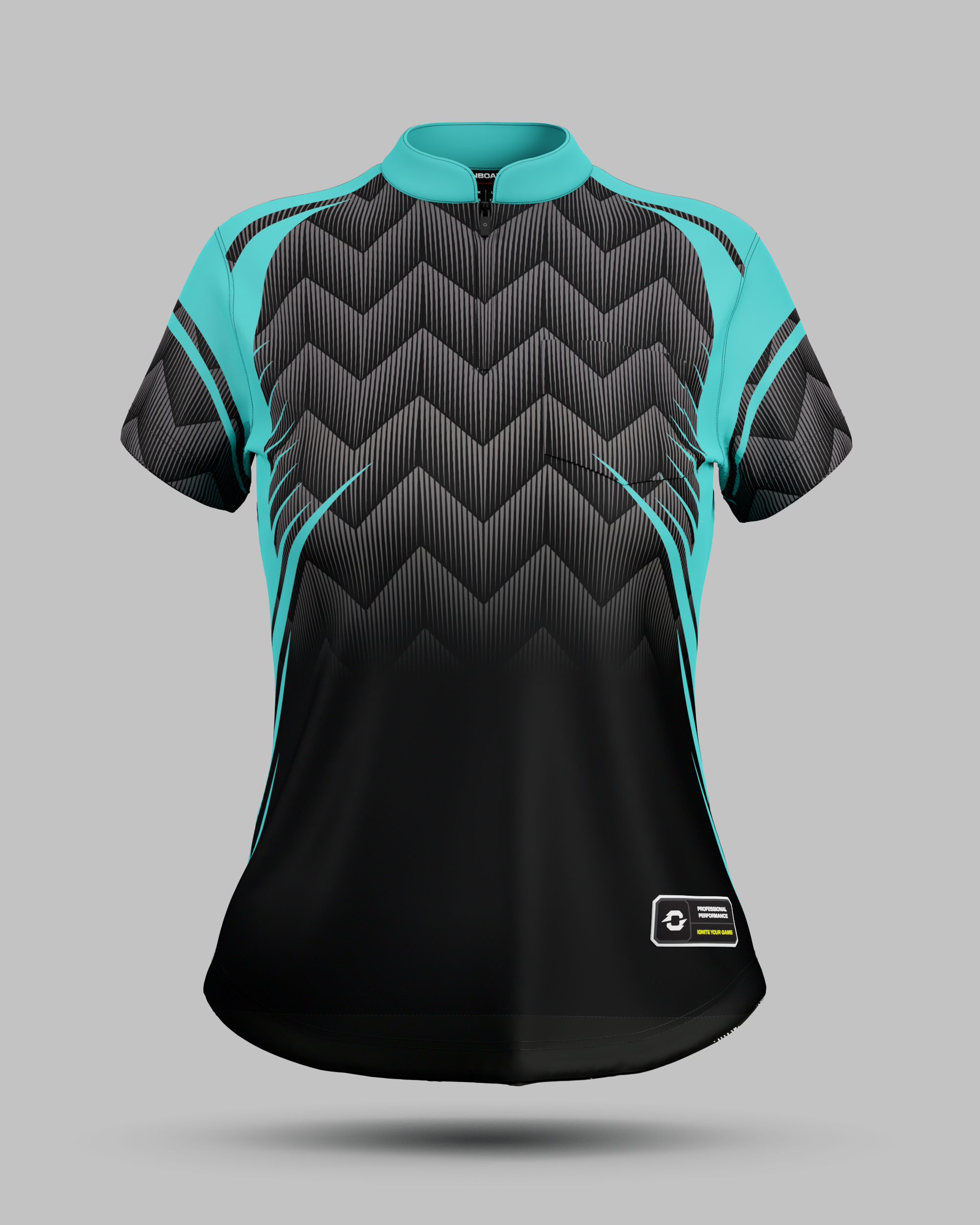 Womens Nevada 1/4 Zip Pro Collar Jersey
