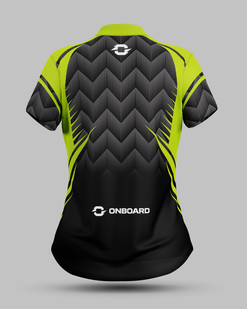 Womens Nevada 1/4 Zip Pro Collar Jersey - Onboard Sportswear