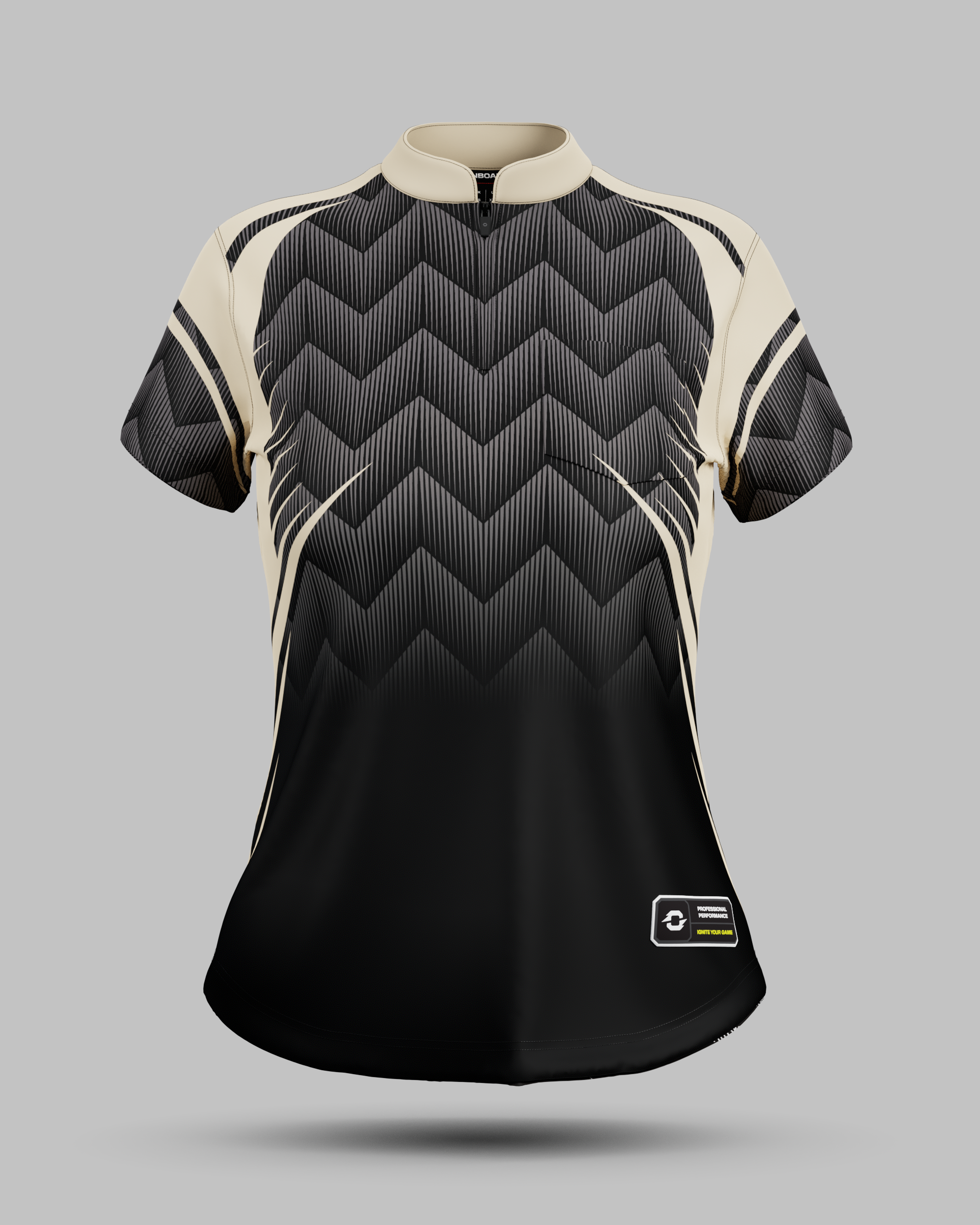 Womens Nevada 1/4 Zip Pro Collar Jersey