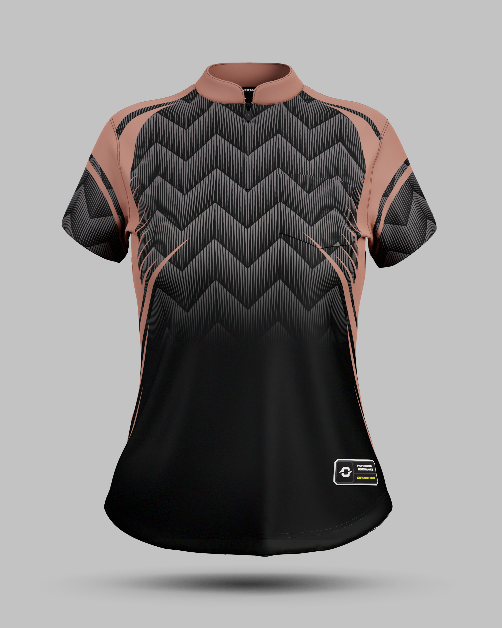 Womens Nevada 1/4 Zip Pro Collar Jersey