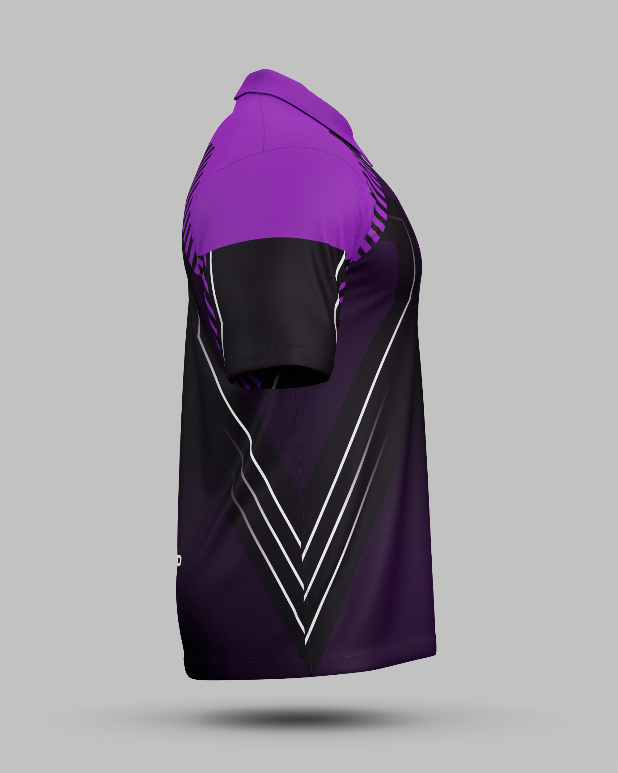 Onyx 1/4 Zip Polo Collar Jersey
