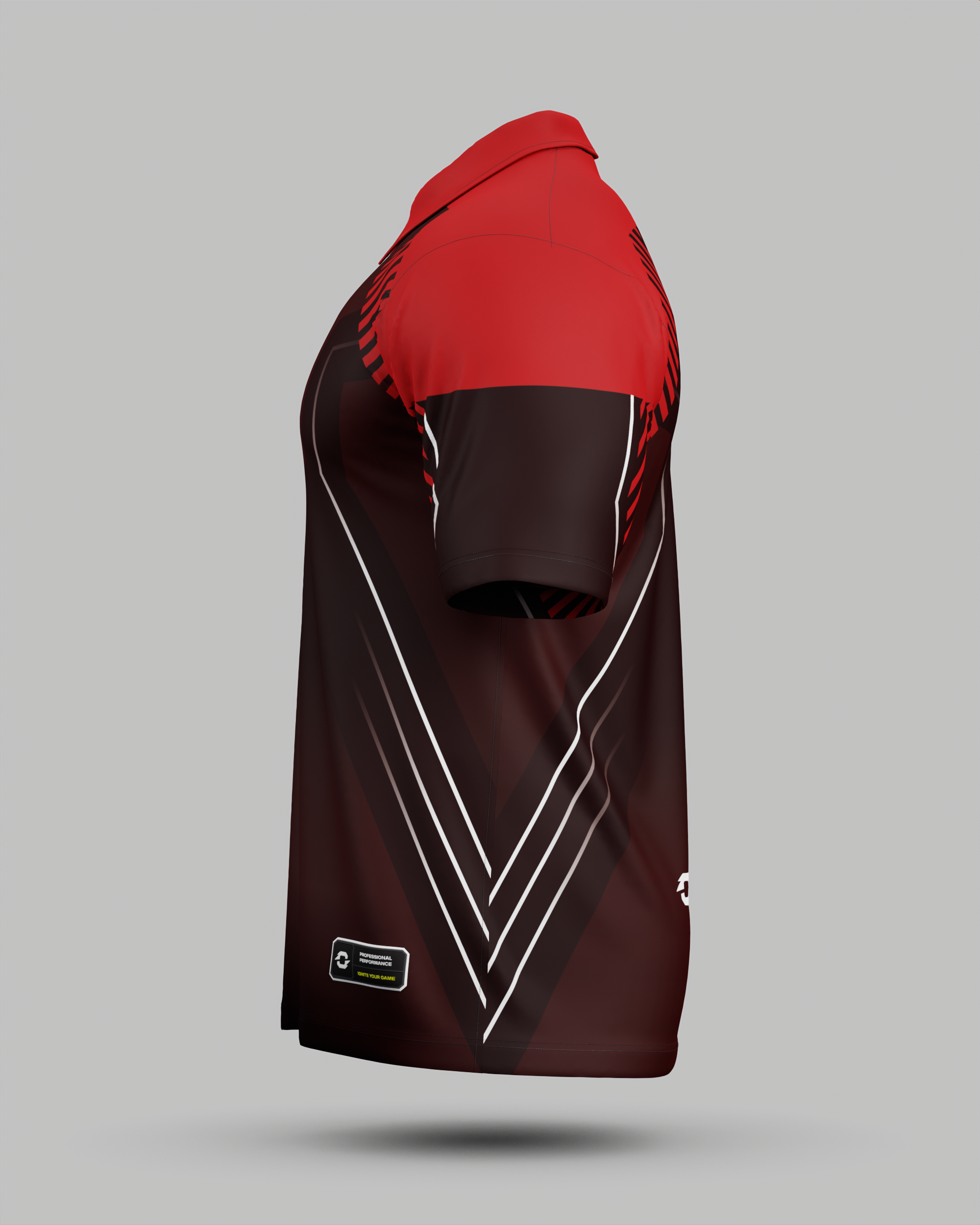 Youth Onyx 1/4 Zip Polo Collar Jersey