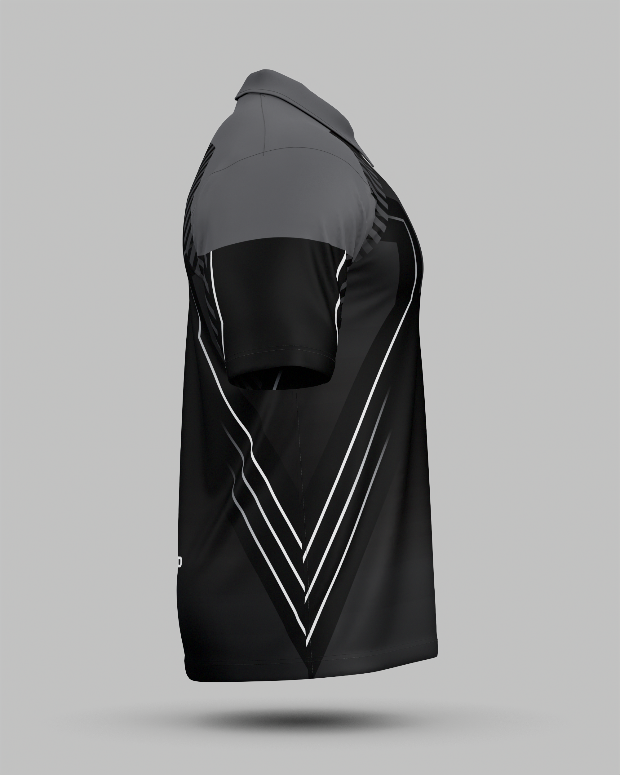 Onyx 1/4 Zip Polo Collar Jersey