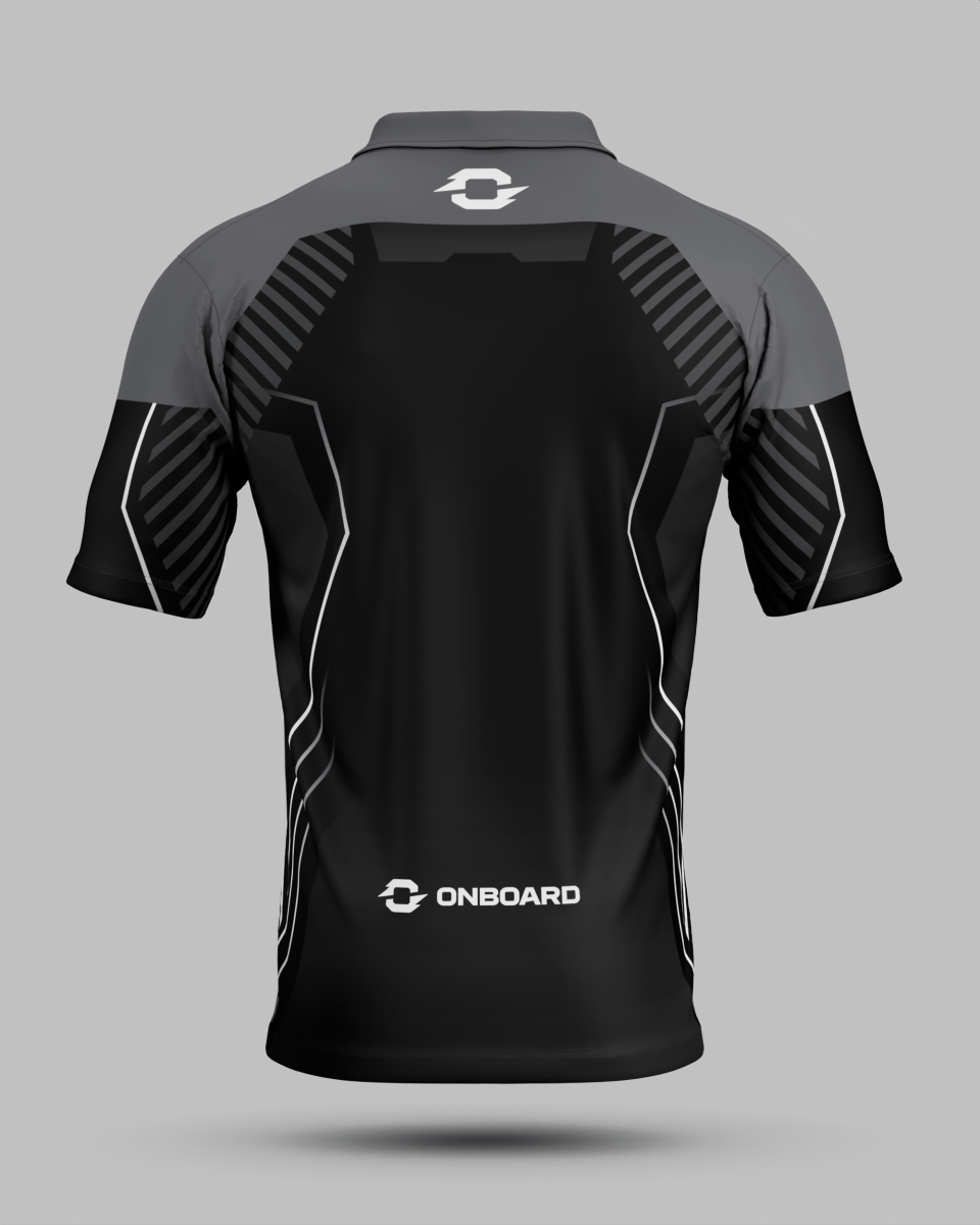 Youth Onyx 1/4 Zip Polo Collar Jersey - Onboard Sportswear