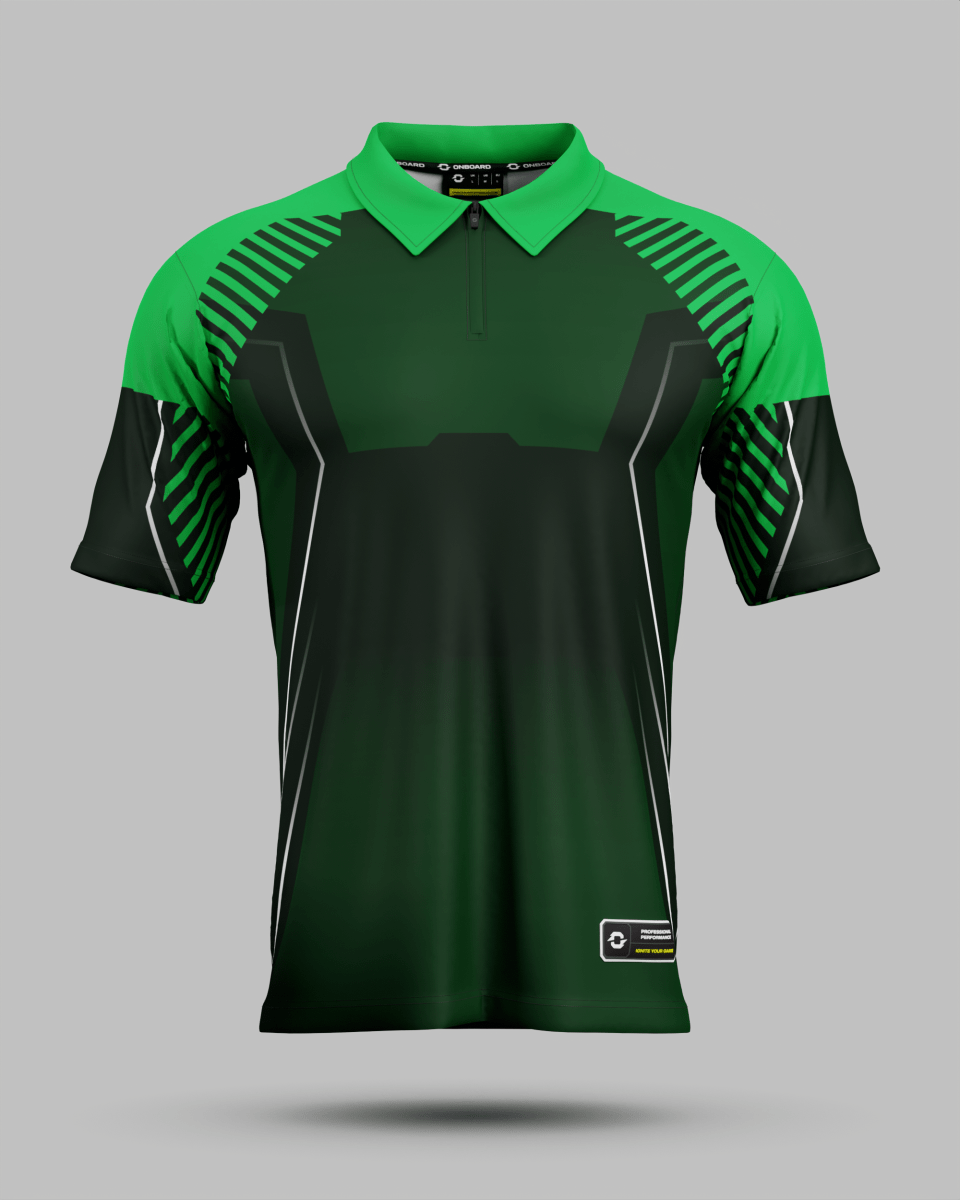 Youth Onyx 1/4 Zip Polo Collar Jersey - Onboard Sportswear
