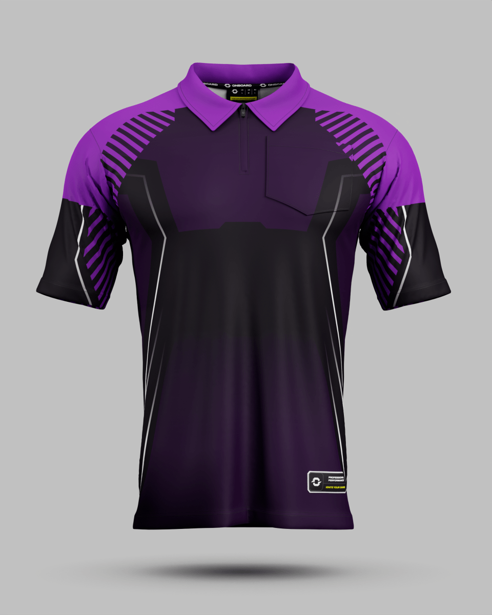 Youth Onyx 1/4 Zip Polo Collar Jersey With Pocket - Onboard Sportswear