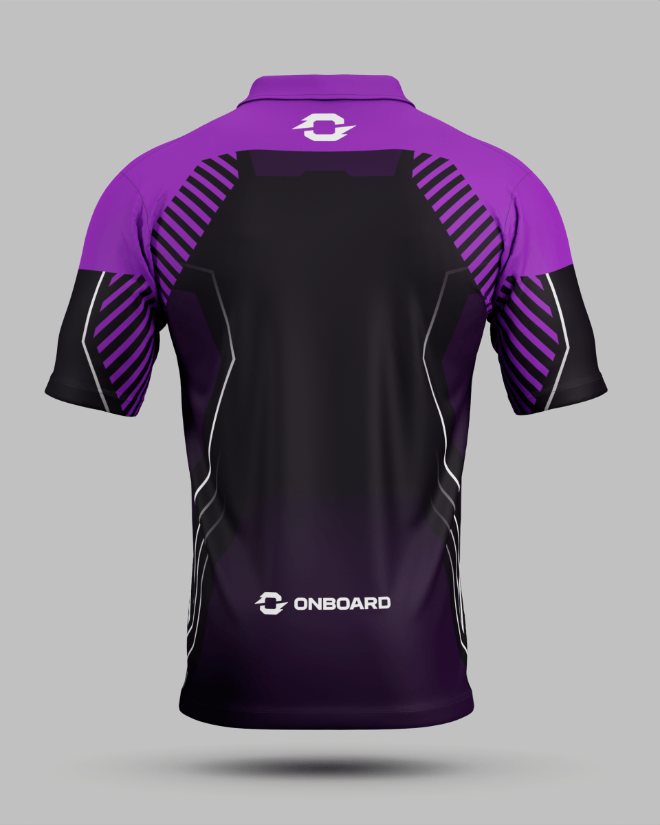 Onyx 1/4 Zip Polo Collar Jersey With Pocket - Onboard Sportswear