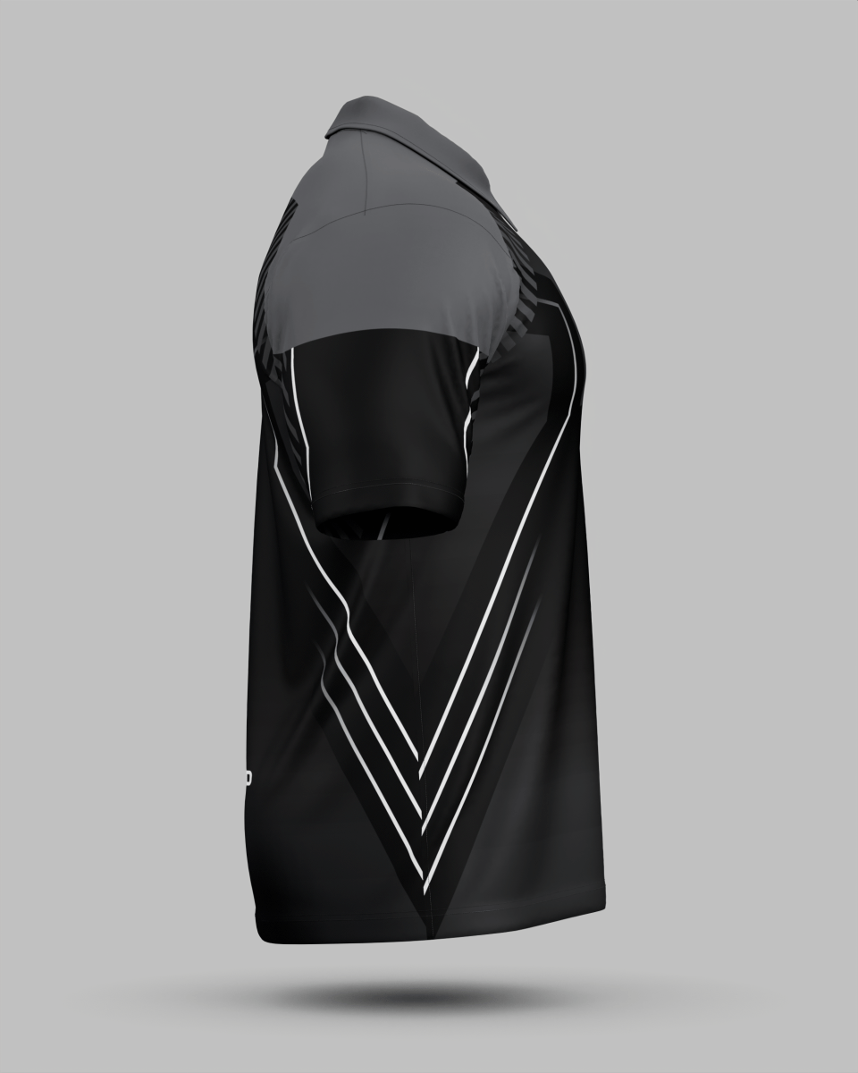 Onyx 1/4 Zip Polo Collar Jersey With Pocket - Onboard Sportswear