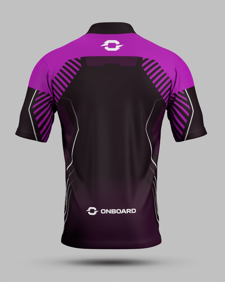 Onyx 1/4 Zip Pro Collar Jersey - Onboard Sportswear