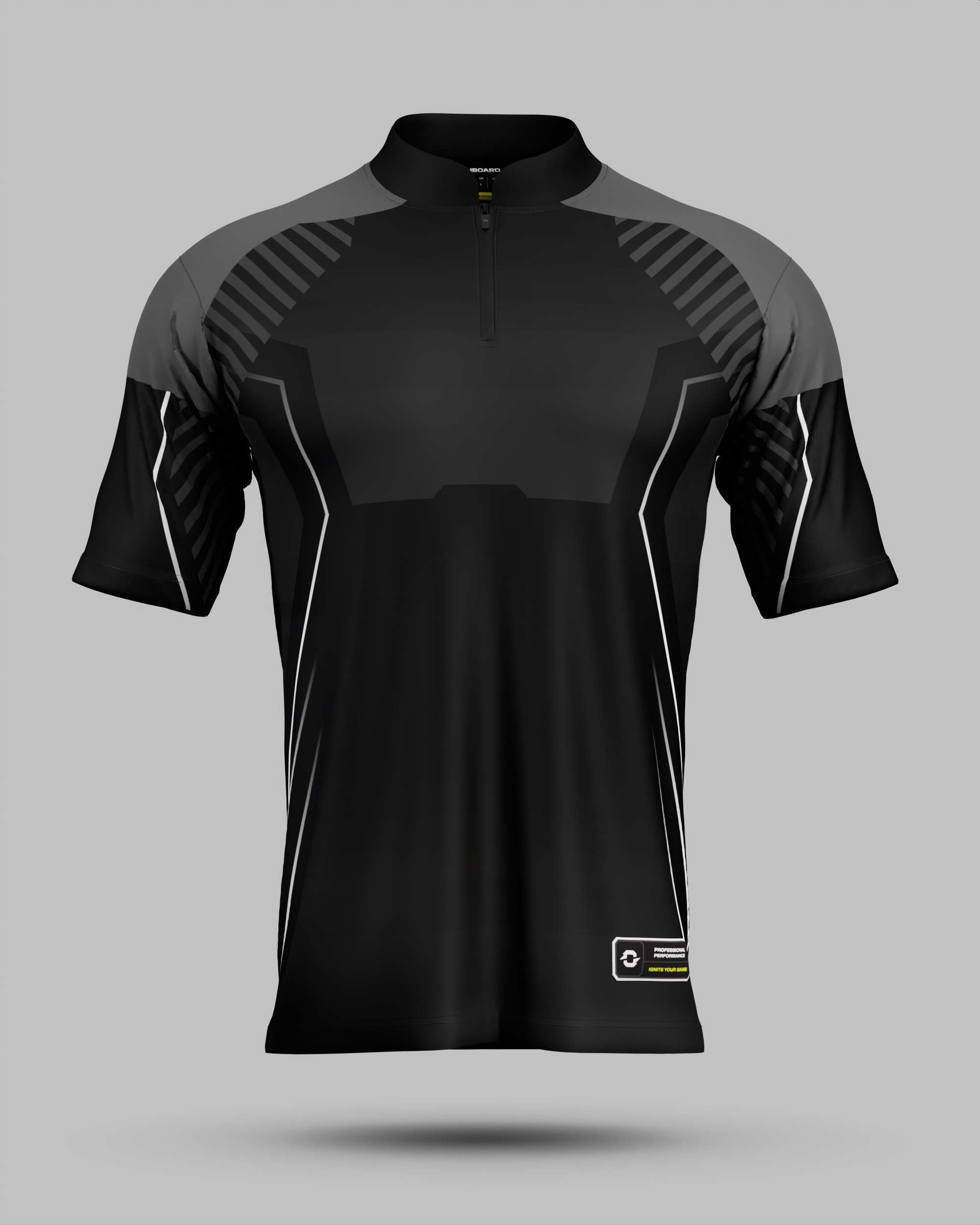 Youth Onyx 1/4 Zip Pro Collar Jersey