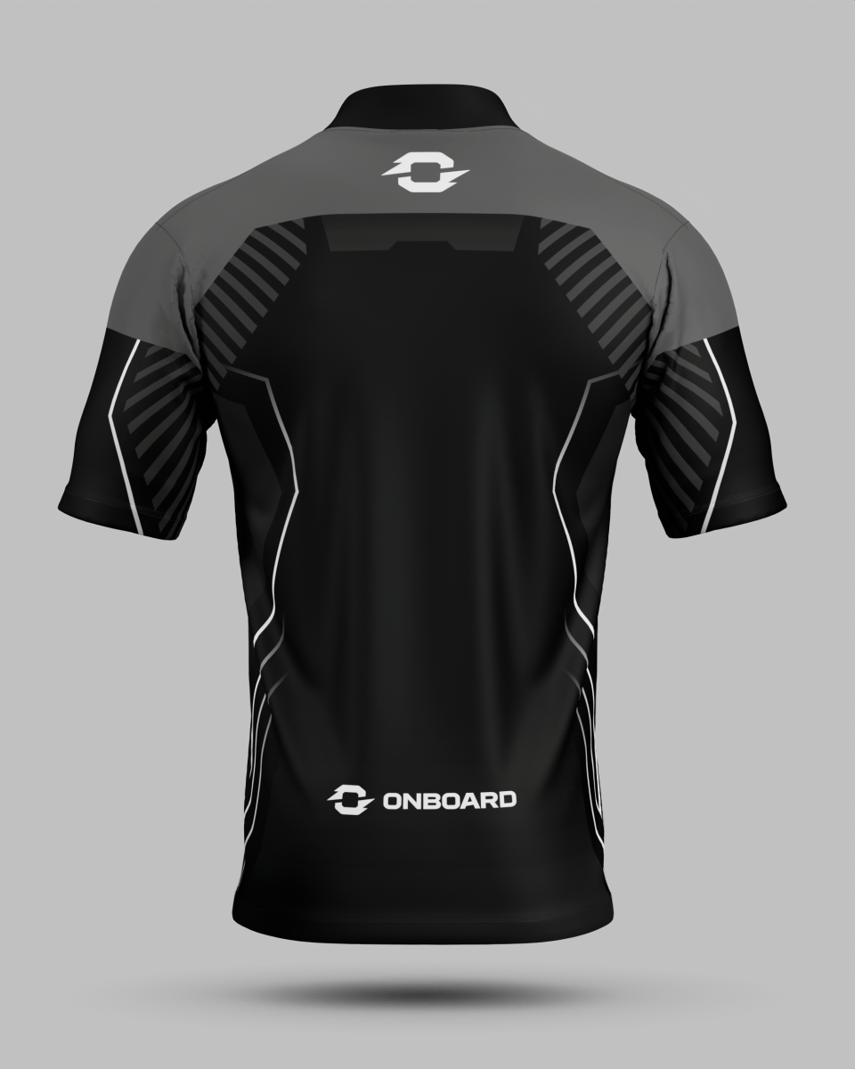 Onyx 1/4 Zip Pro Collar Jersey - Onboard Sportswear