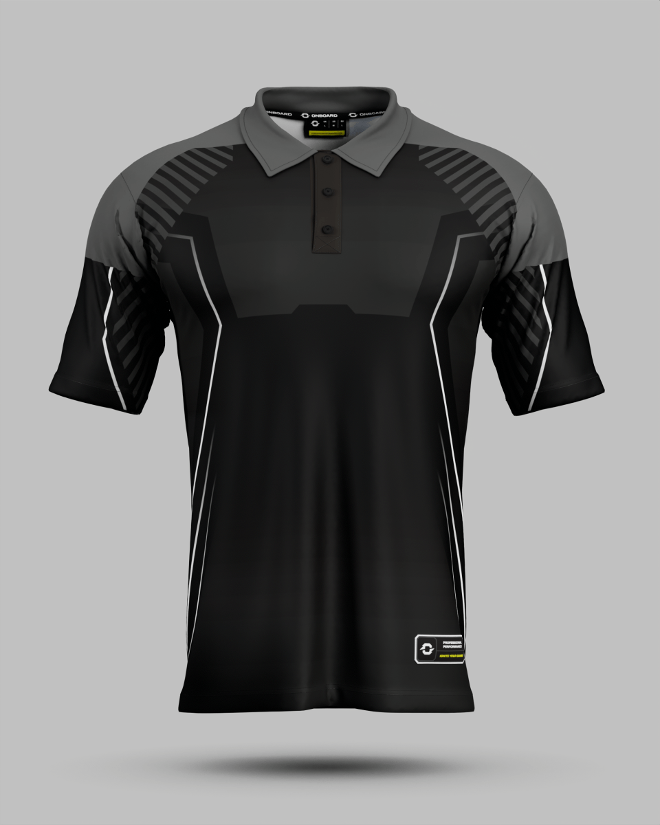 Youth Onyx 3 Button Polo Collar Jersey - Onboard Sportswear
