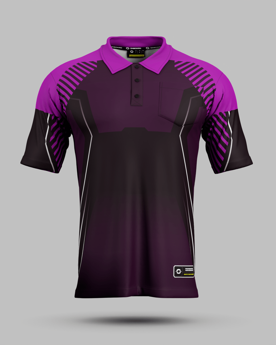 Youth Onyx 3 Button Polo Collar Jersey With Pocket - Onboard Sportswear
