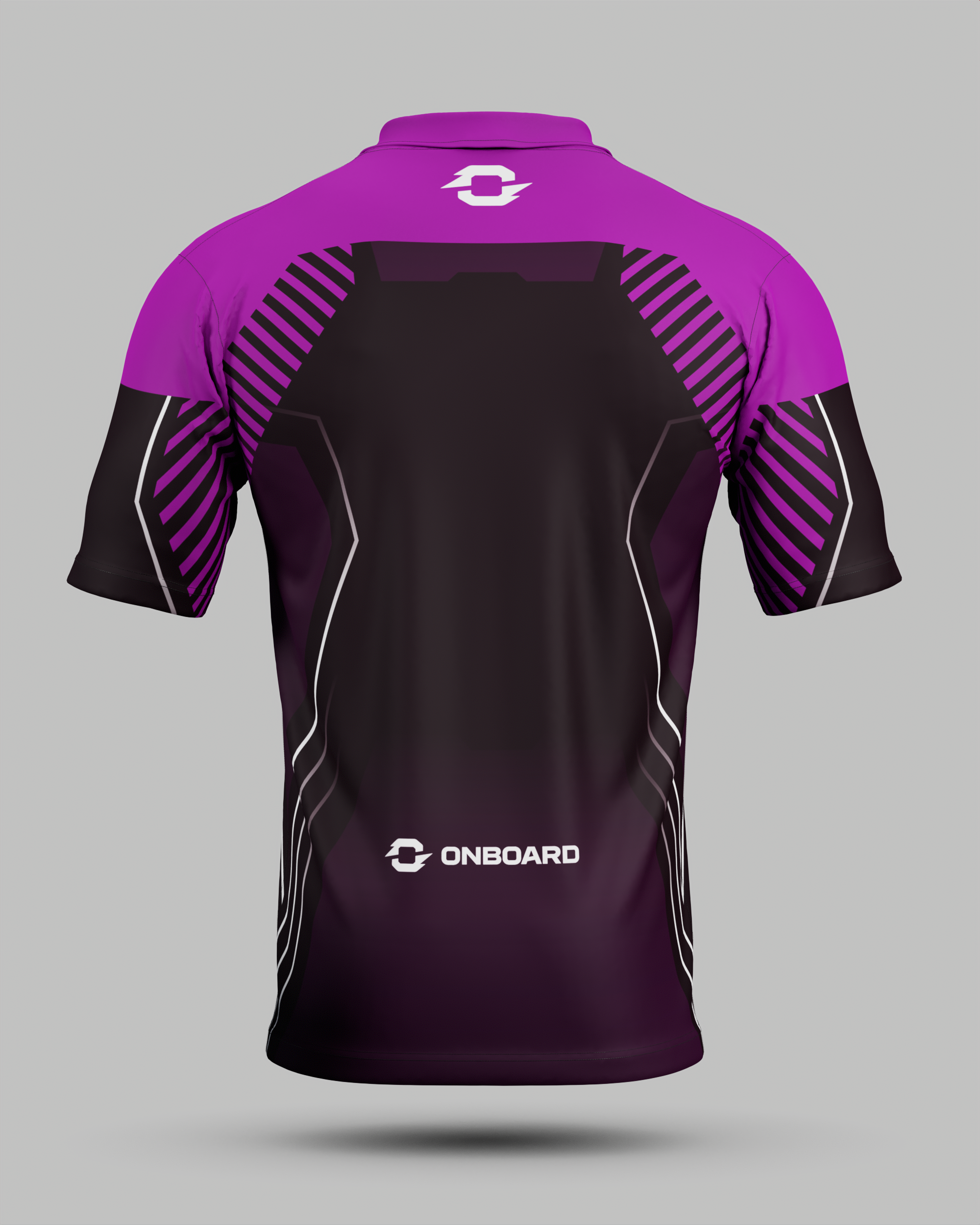 Onyx 3 Button Polo Collar Jersey With Pocket