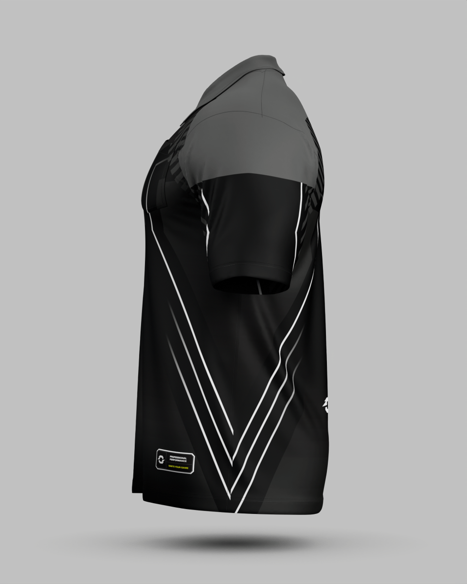 Onyx 3 Button Polo Collar Jersey With Pocket - Onboard Sportswear