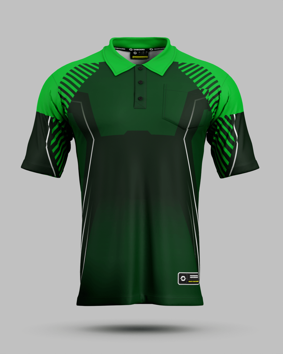 Youth Onyx 3 Button Polo Collar Jersey With Pocket - Onboard Sportswear