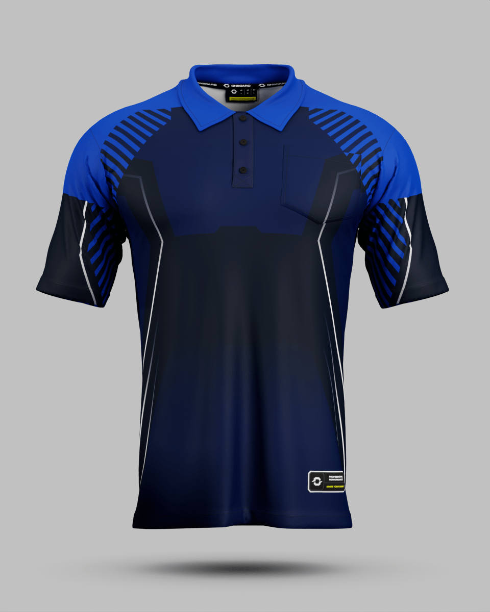 Youth Onyx 3 Button Polo Collar Jersey With Pocket - Onboard Sportswear