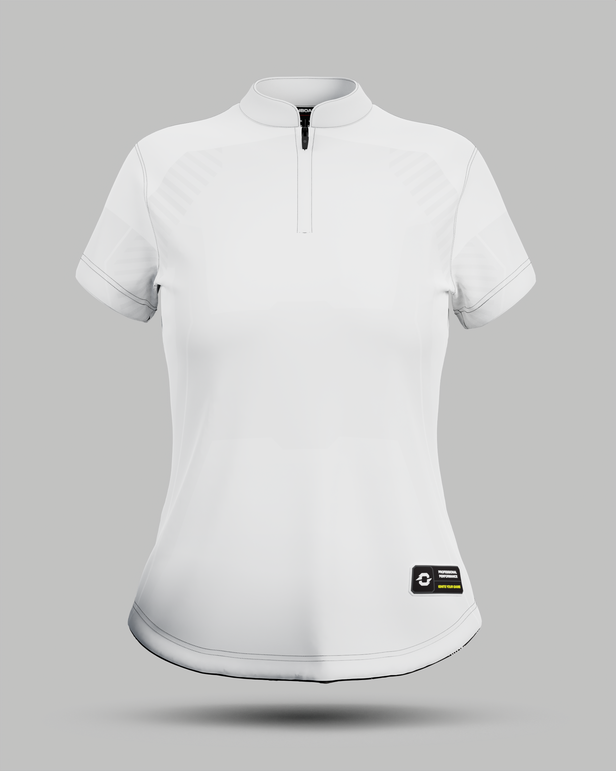 Womens Onyx 1/4 Zip Pro Collar Jersey