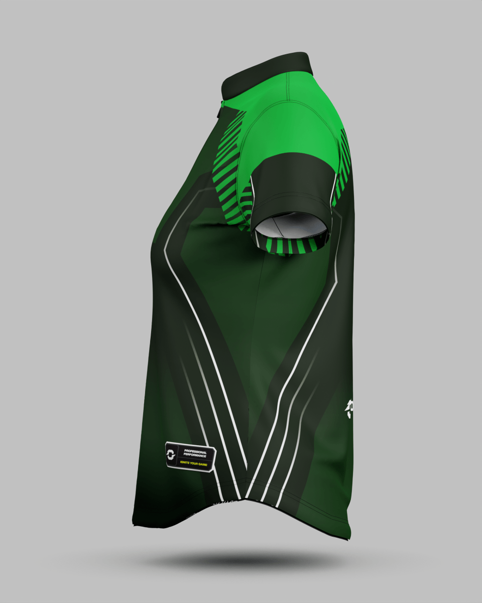Womens Onyx 1/4 Zip Pro Collar Jersey - Onboard Sportswear