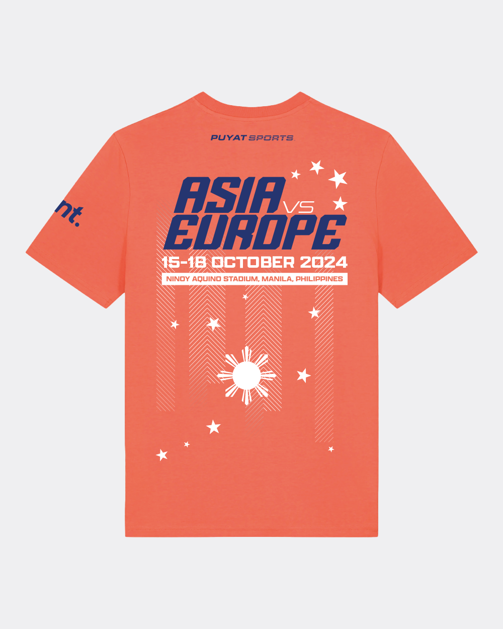 Reyes Cup Casual Tee Orange