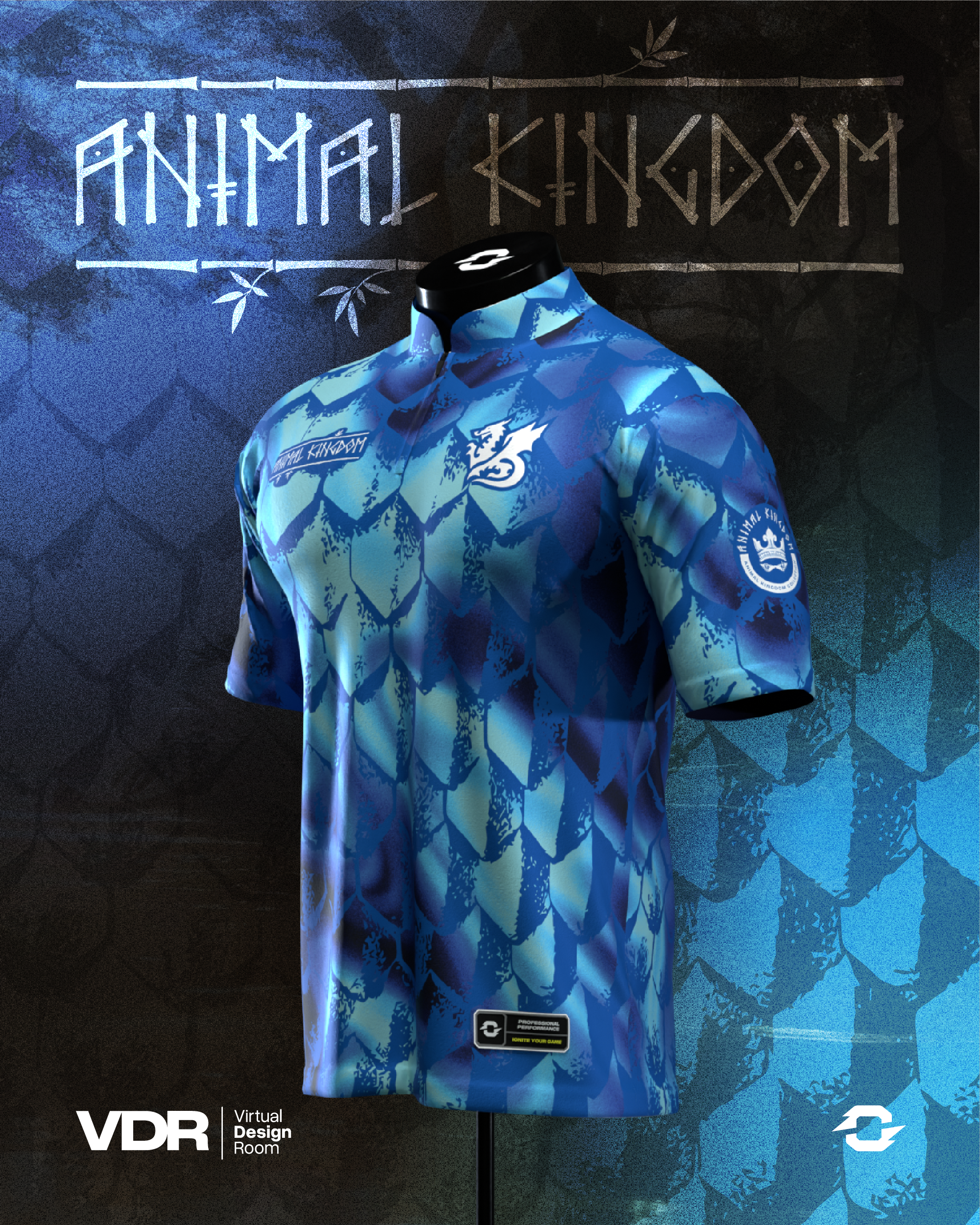 Animal Kingdom Dragon Pro Collar Jersey