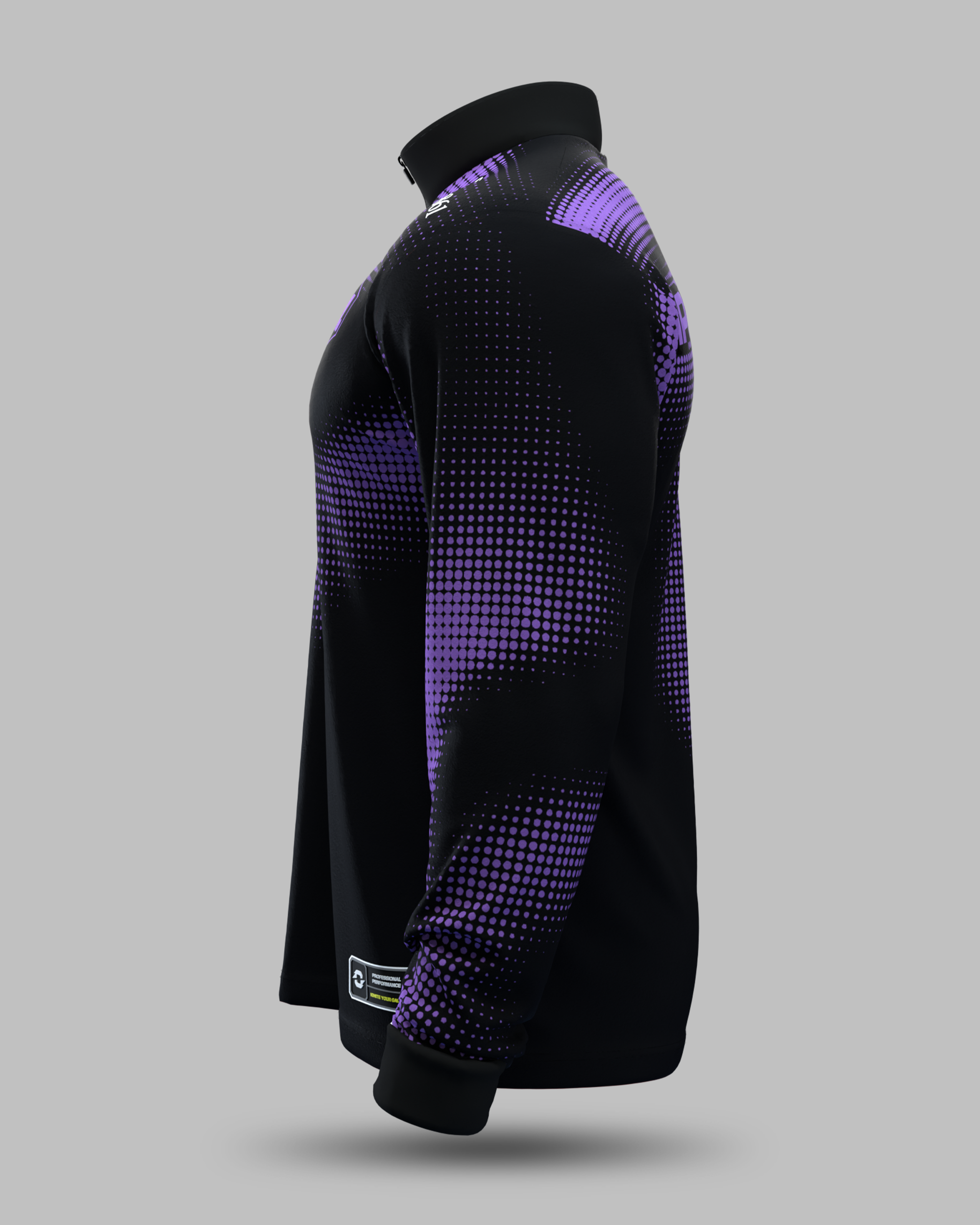 Official 2026 IPA Tour 1/2 Zip Mid Layer (Black/Purple)