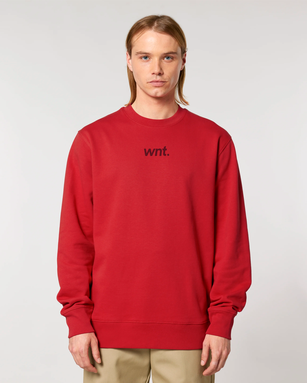 WNT Essential Sweater Red