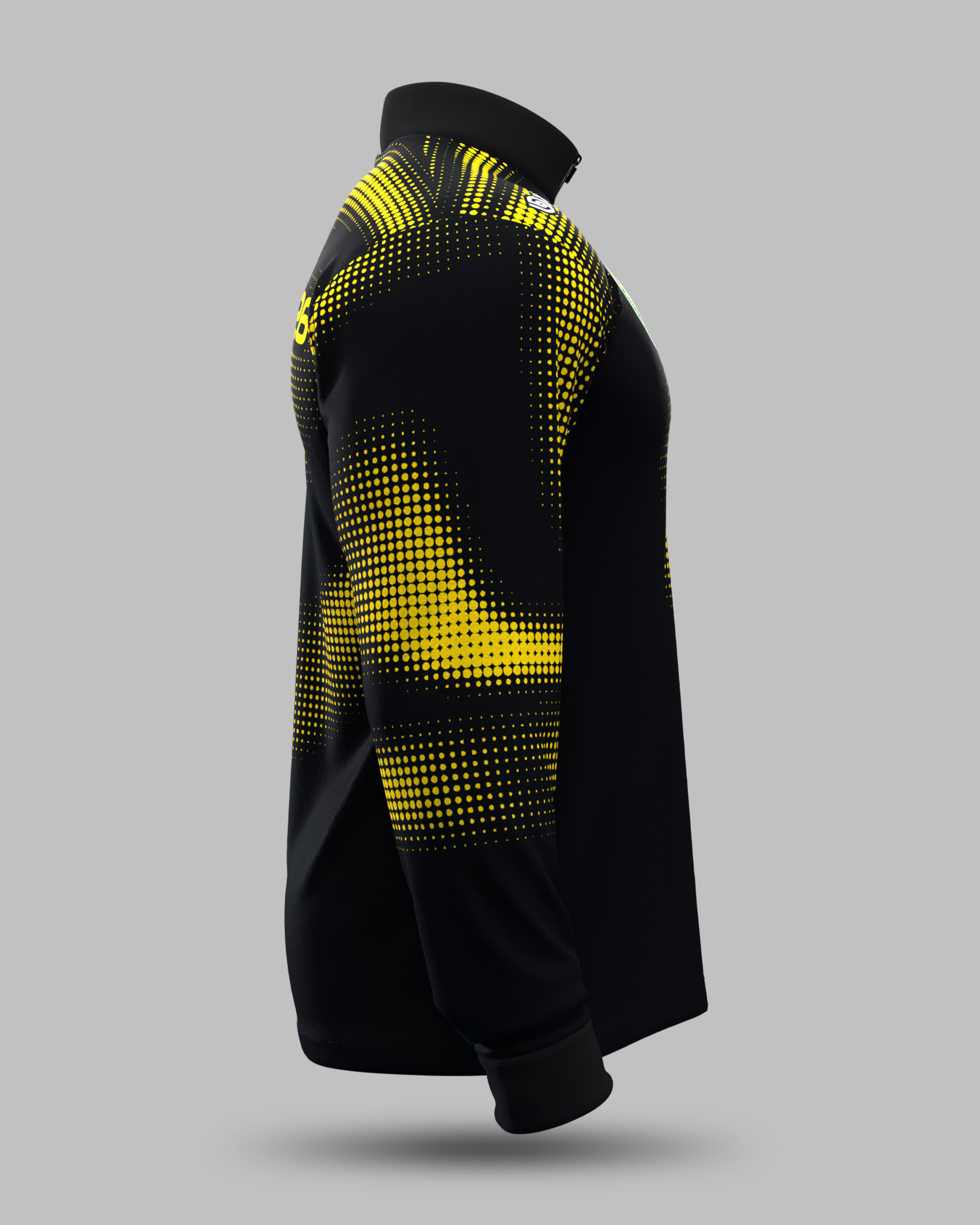 Official 2026 IPA Tour 1/2 Zip Mid Layer (Black/Mustard)