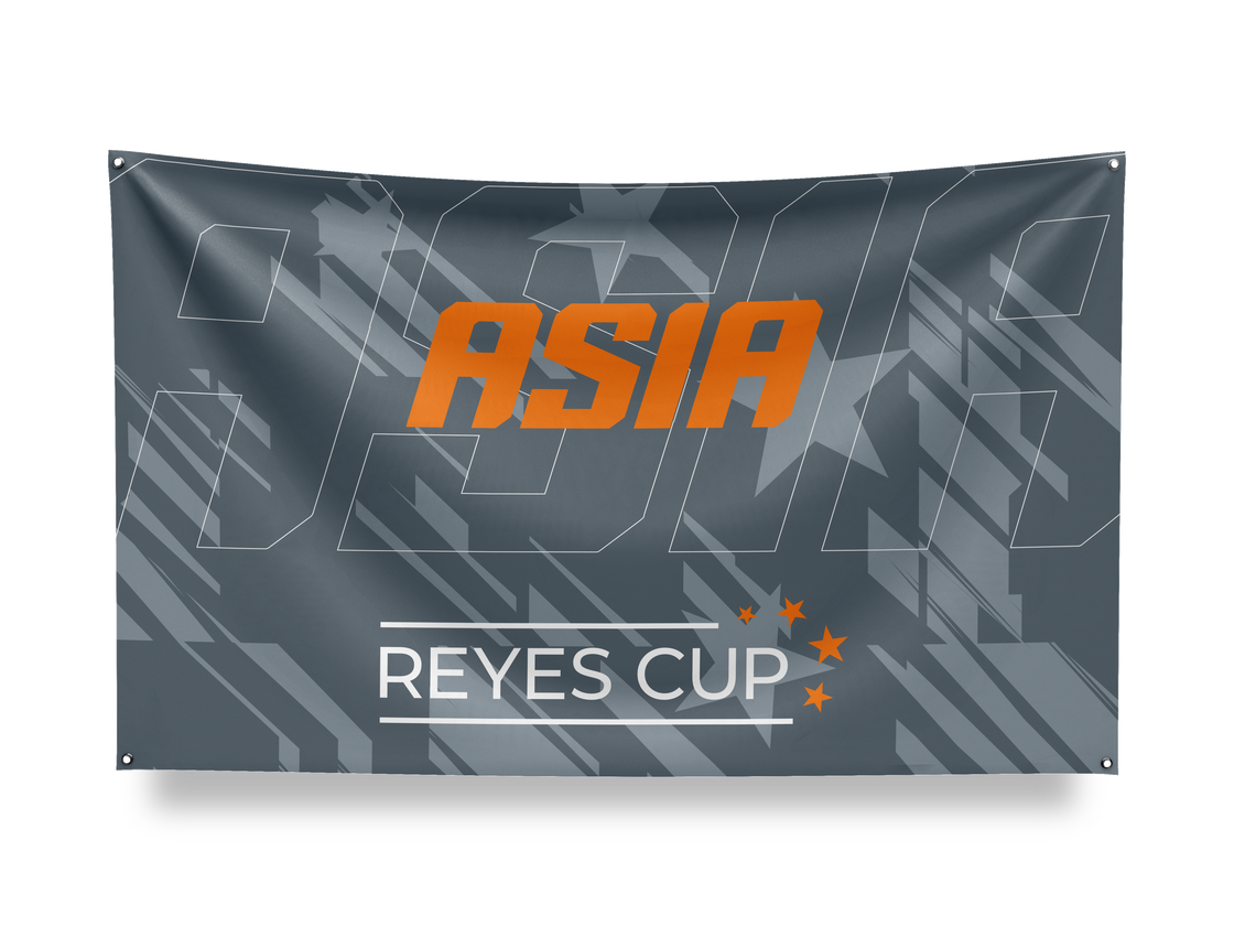 Team Asia Reyes Cup Flag