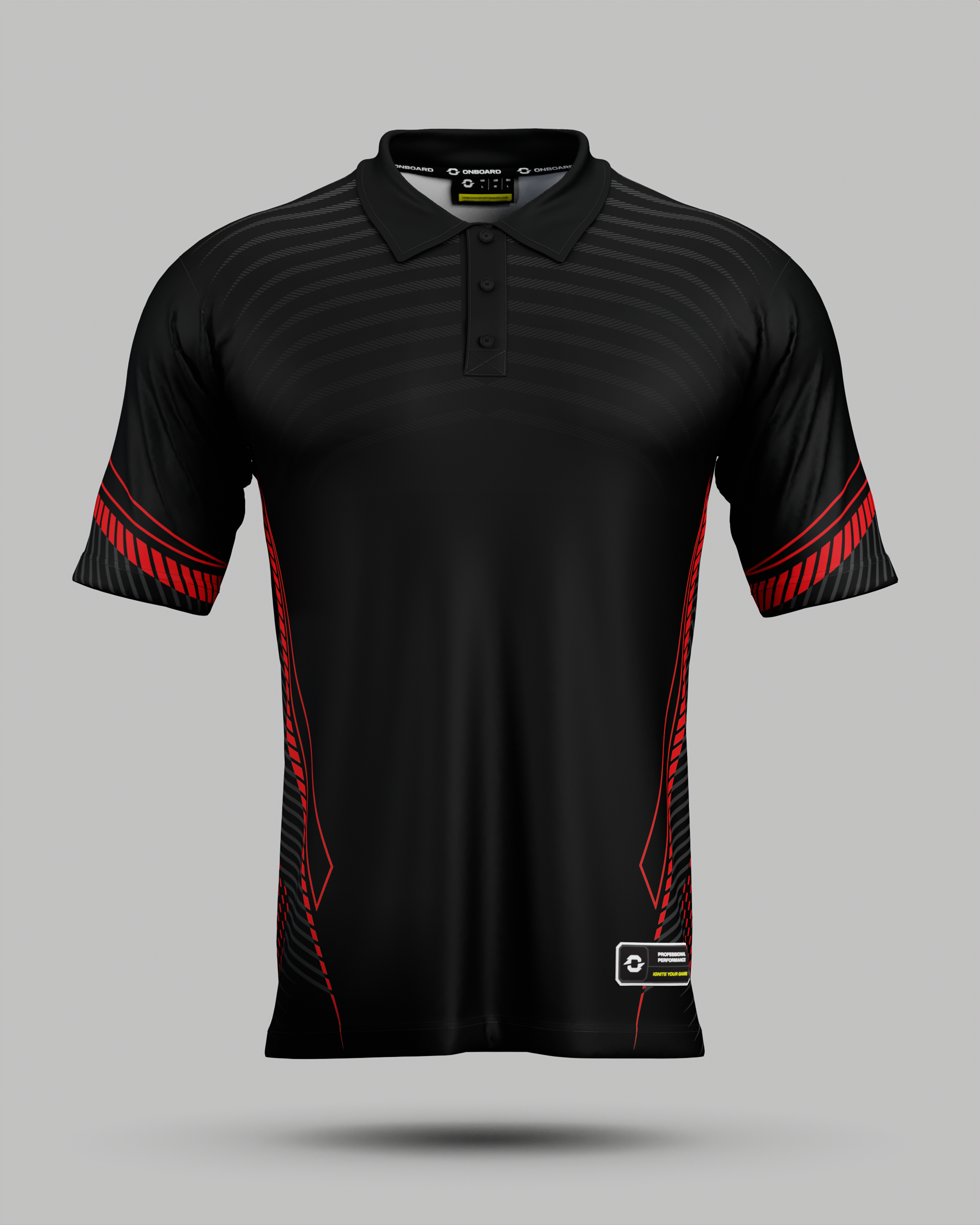 Rio 3 Button Polo Collar Jersey