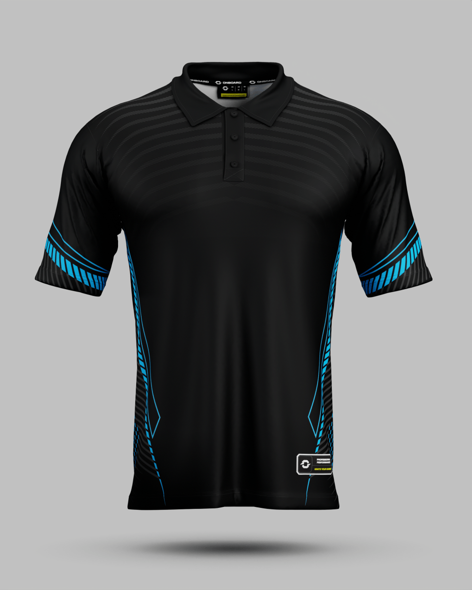 Youth Rio 3 Button Polo Collar Jersey - Onboard Sportswear
