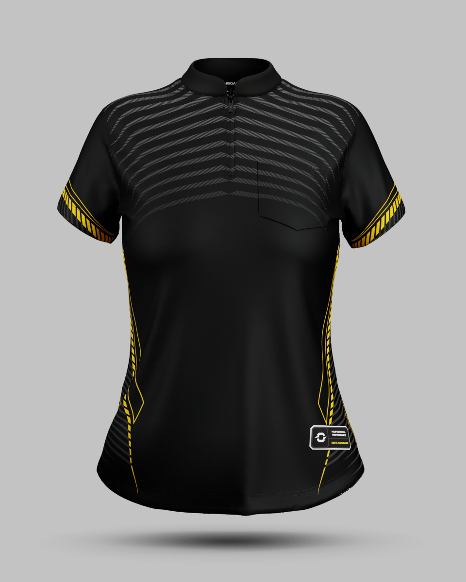 Womens Rio 1/4 Zip Pro Collar Jersey - Onboard Sportswear