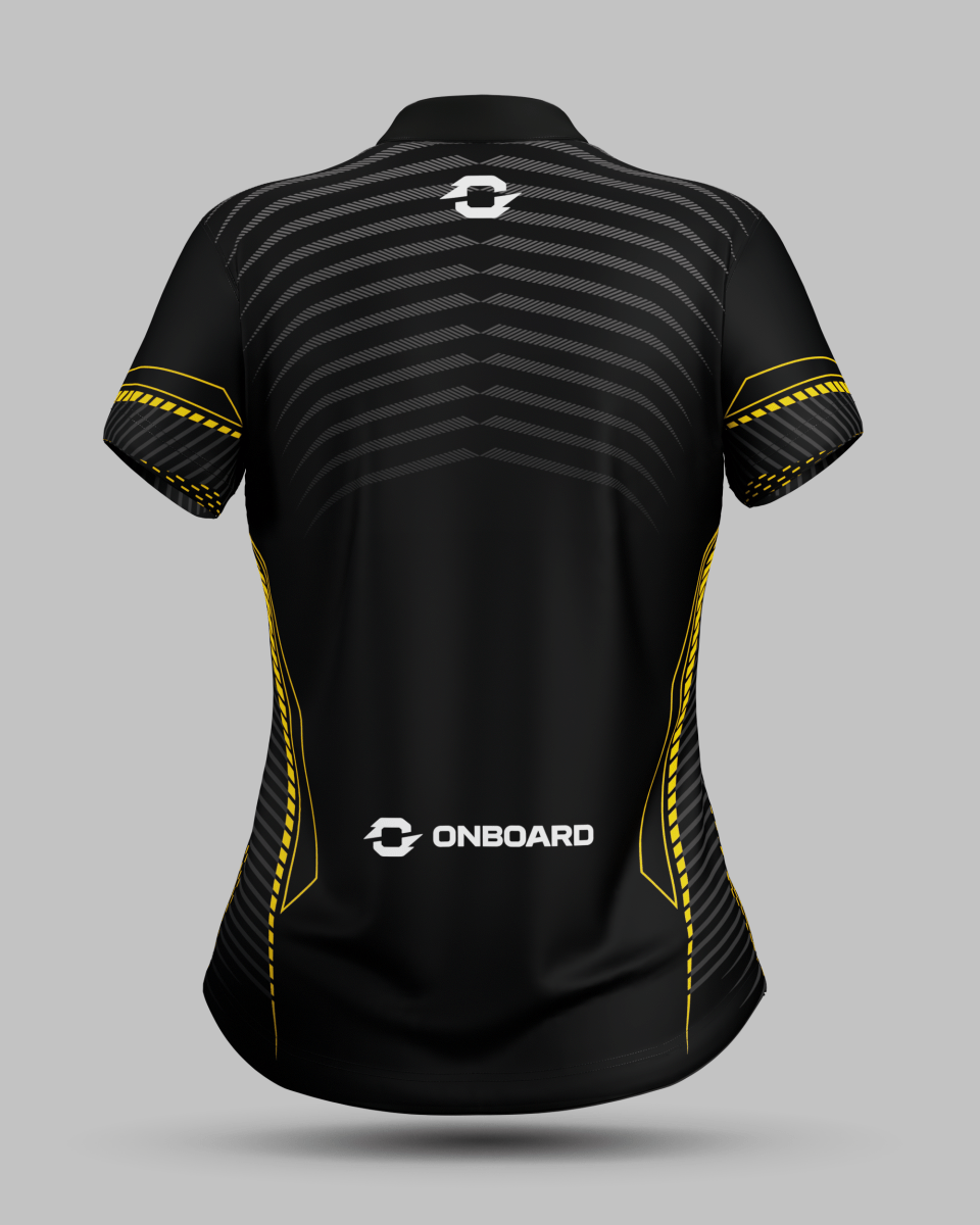 Womens Rio 1/4 Zip Pro Collar Jersey - Onboard Sportswear
