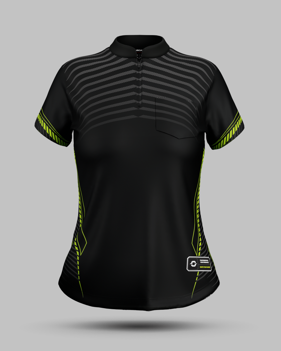 Womens Rio 1/4 Zip Pro Collar Jersey - Onboard Sportswear