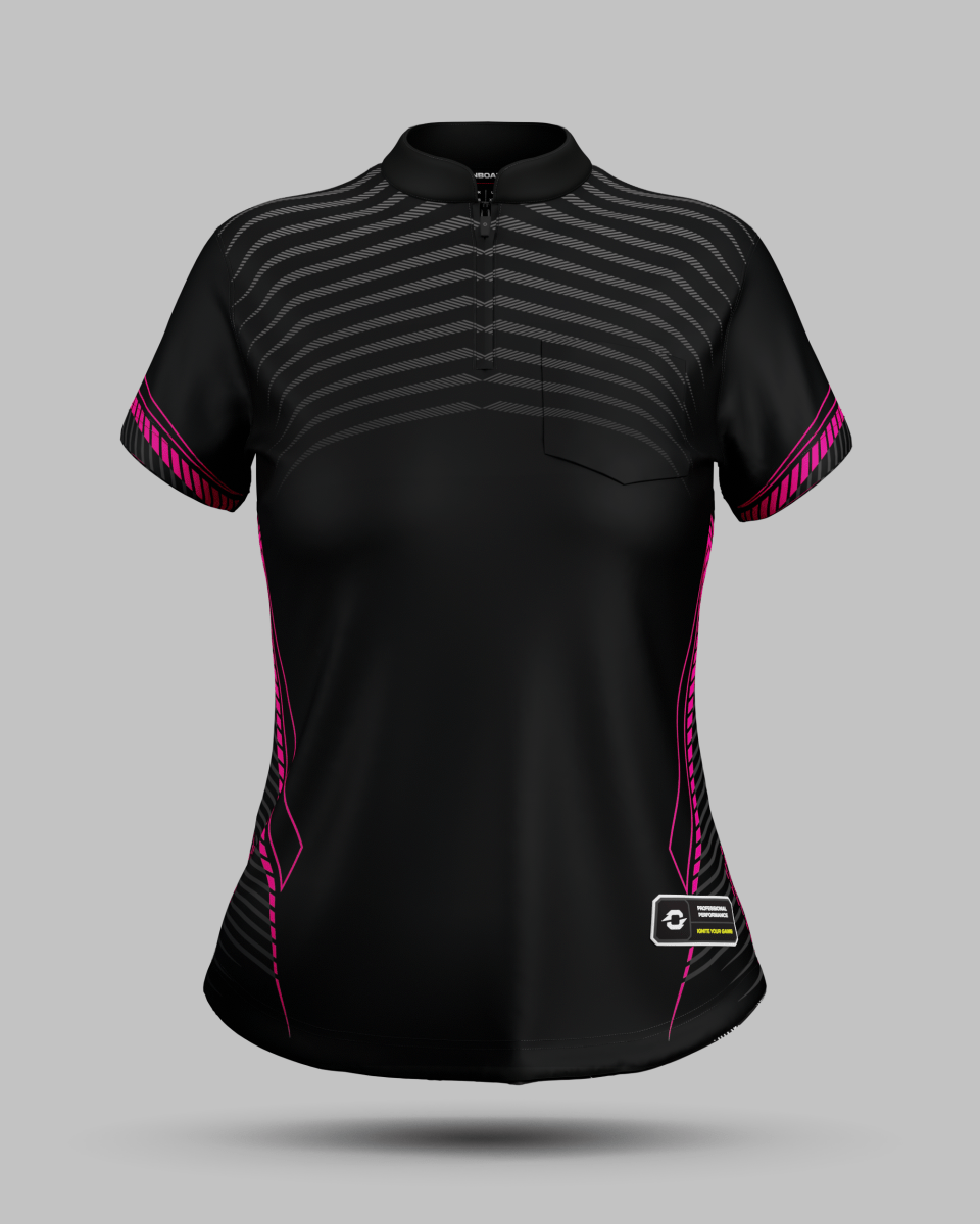 Womens Rio 1/4 Zip Pro Collar Jersey - Onboard Sportswear