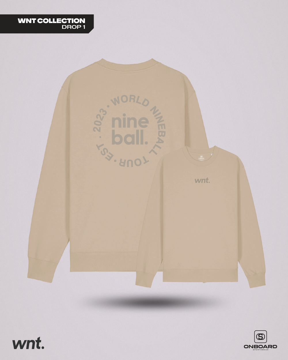 WNT Essential Sweater Sand